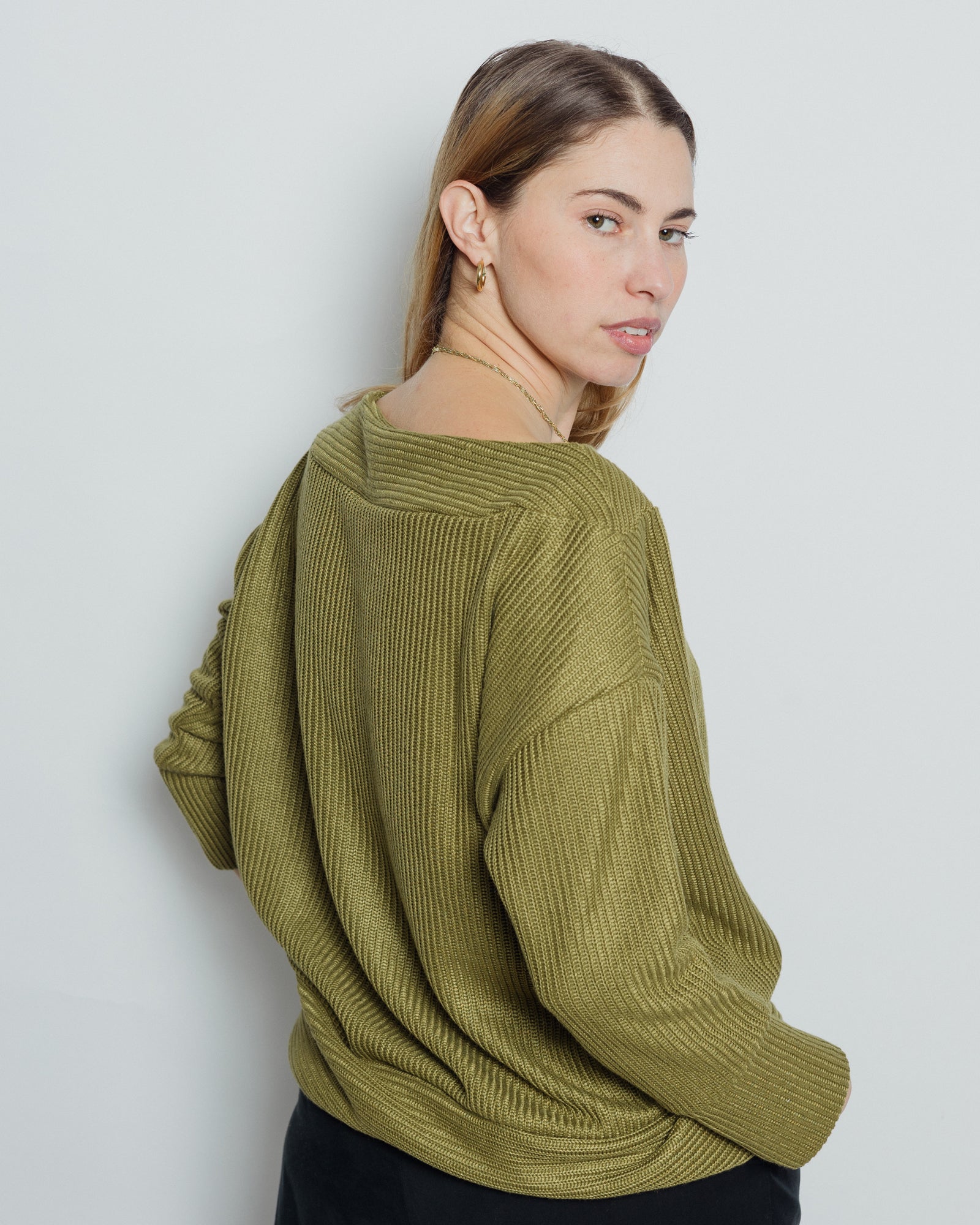 Bili Jumper Olive Green