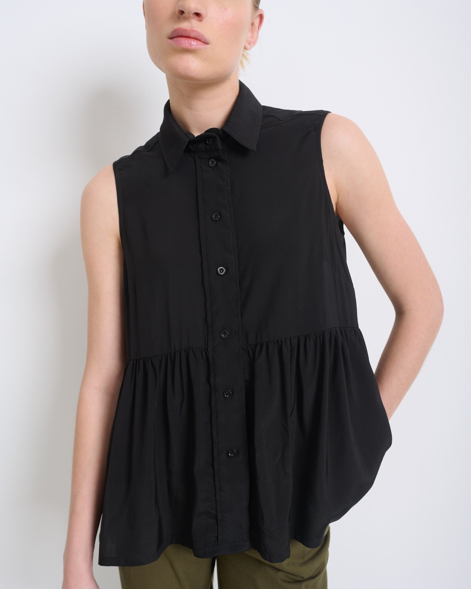Ray Shirt Black - Layou Design by Shay Sobol