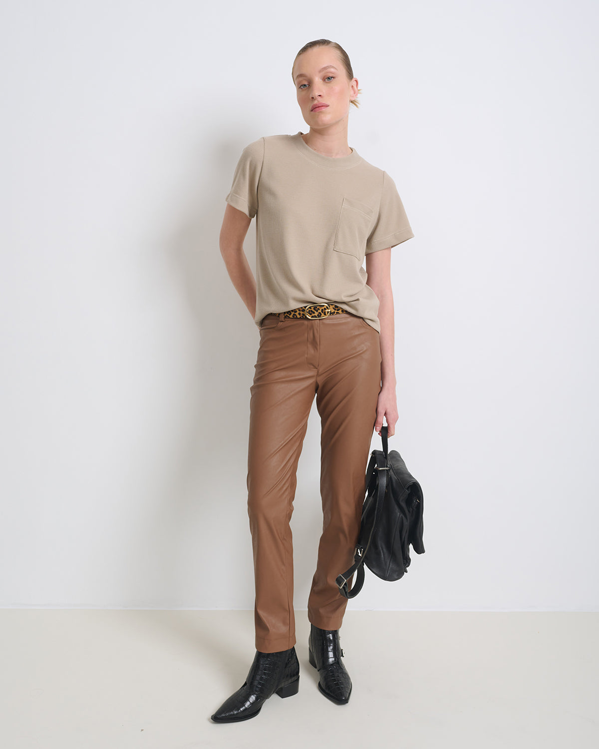 Ella Pants Mocha Brown