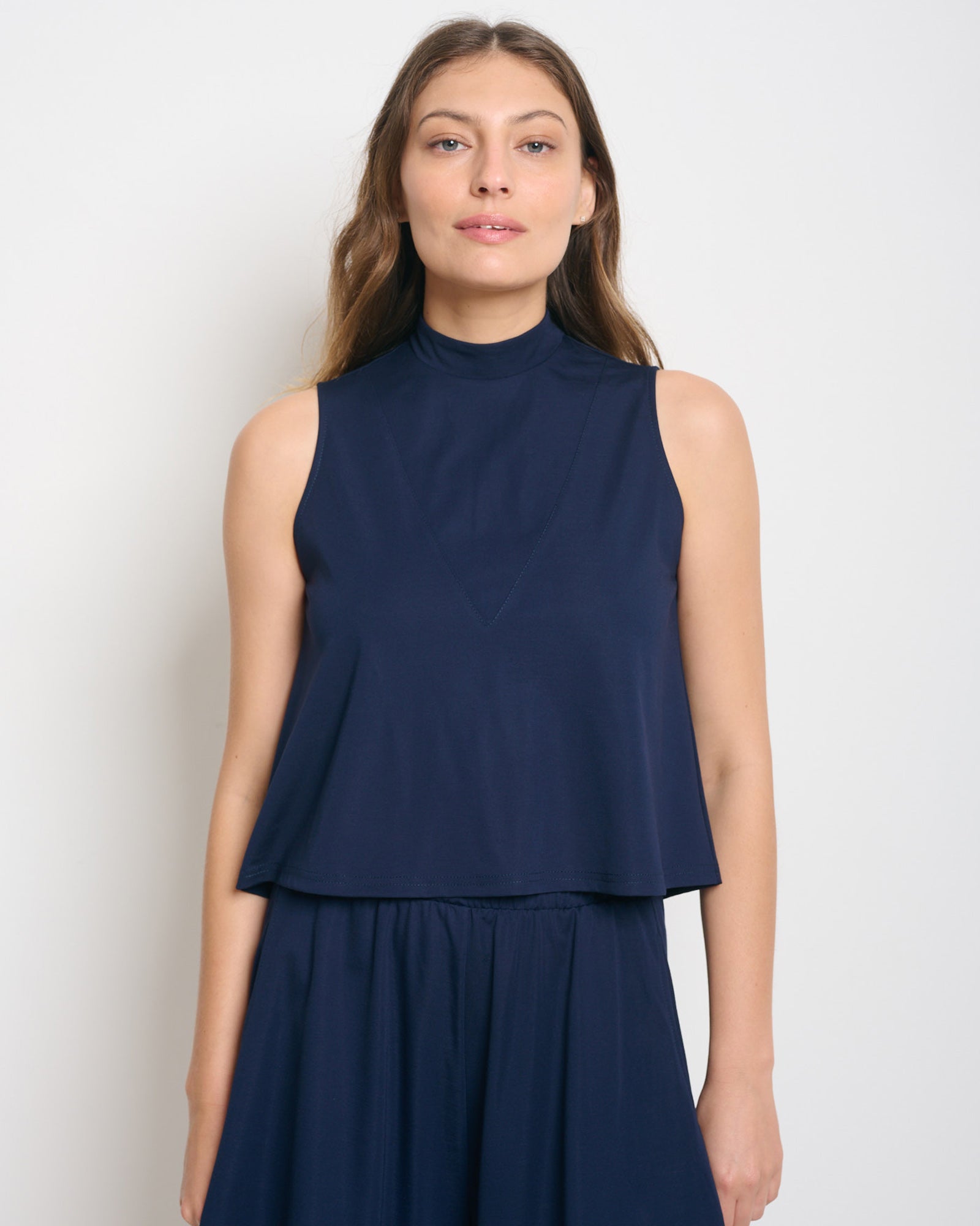 Haley Tank Top Navy
