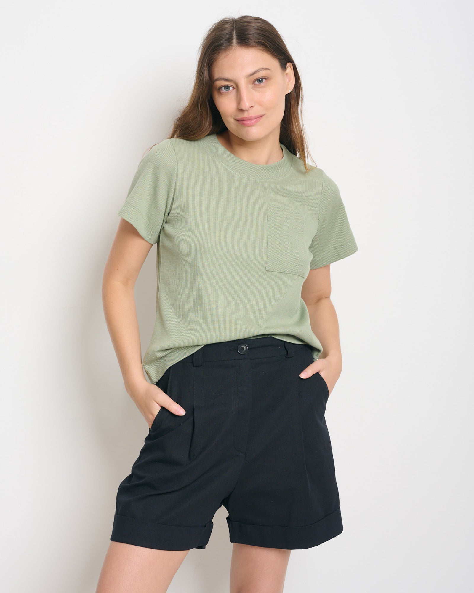 Desi T Shirt Light Green