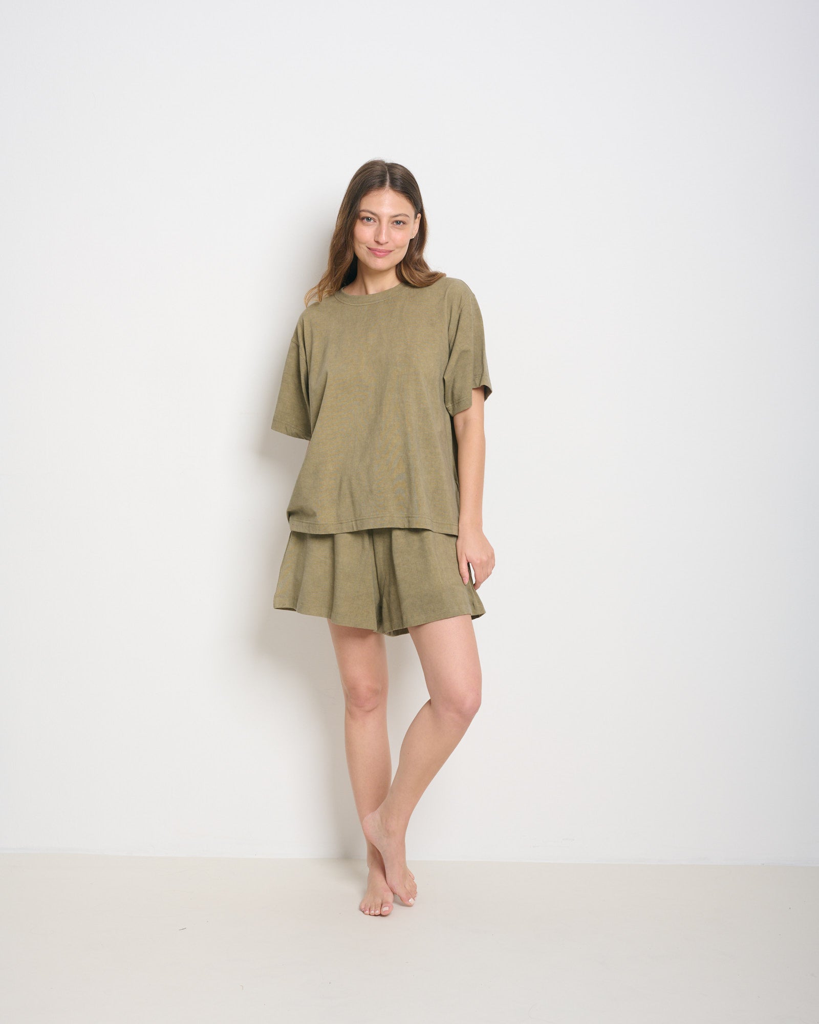 Elijah Shorts Olive Green