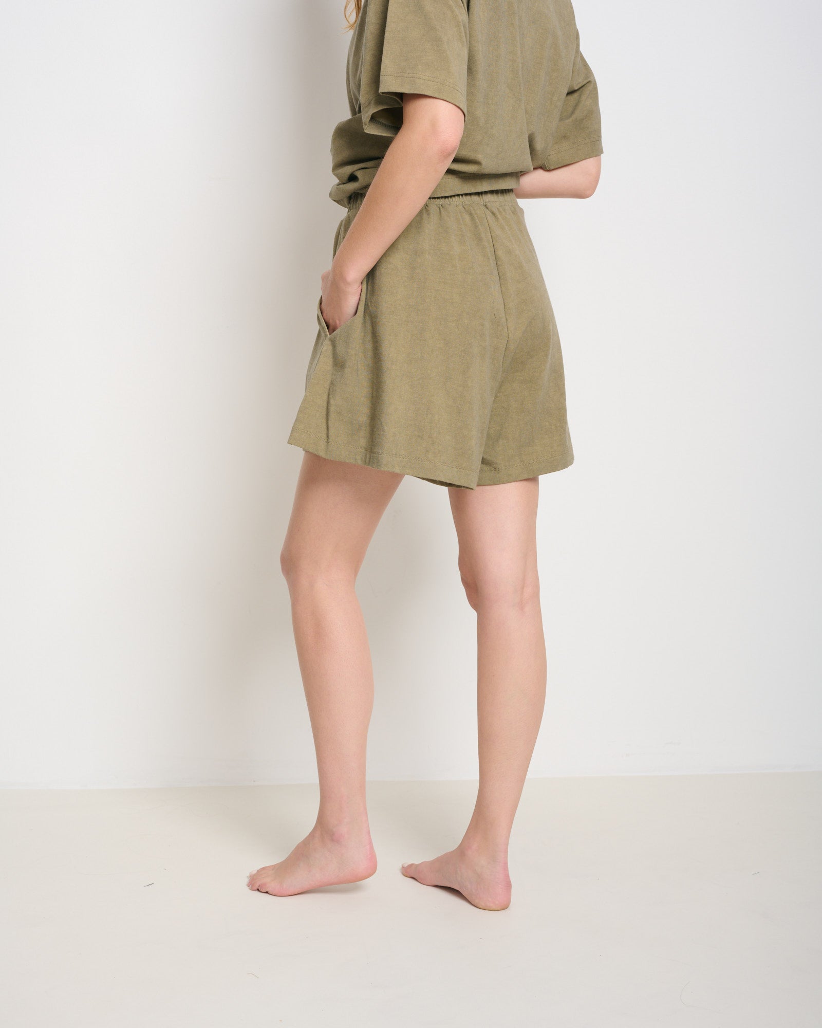 Elijah Shorts Olive Green