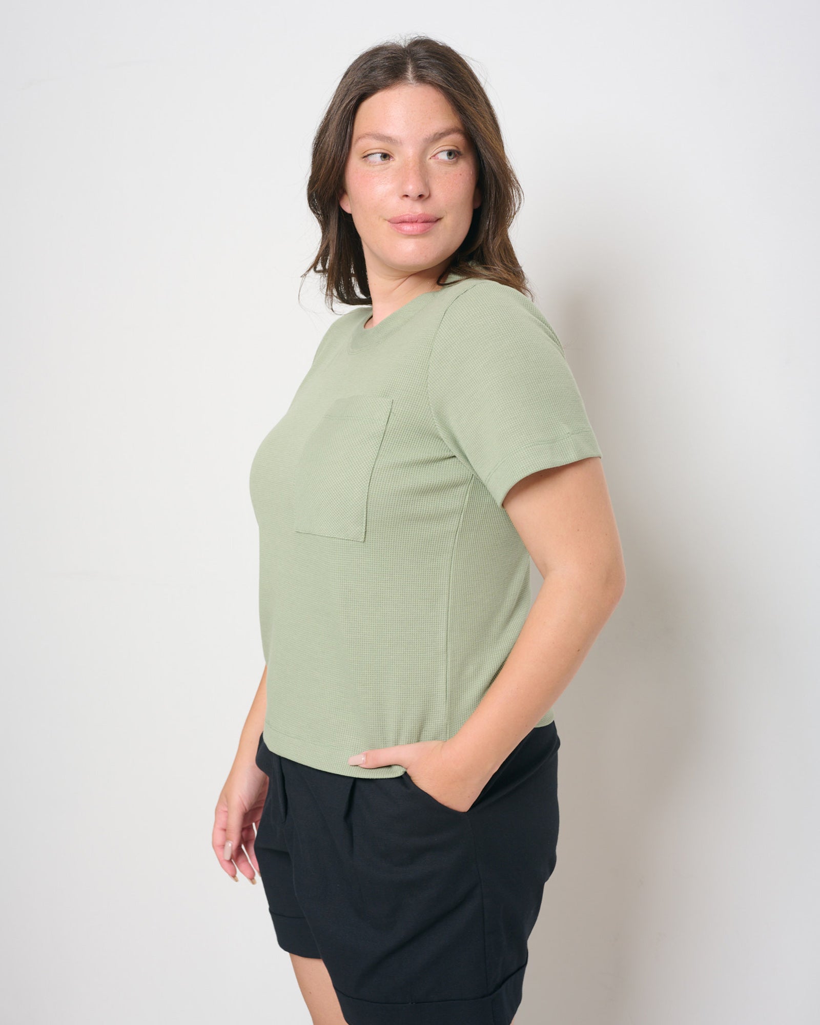 Desi T Shirt Light Green