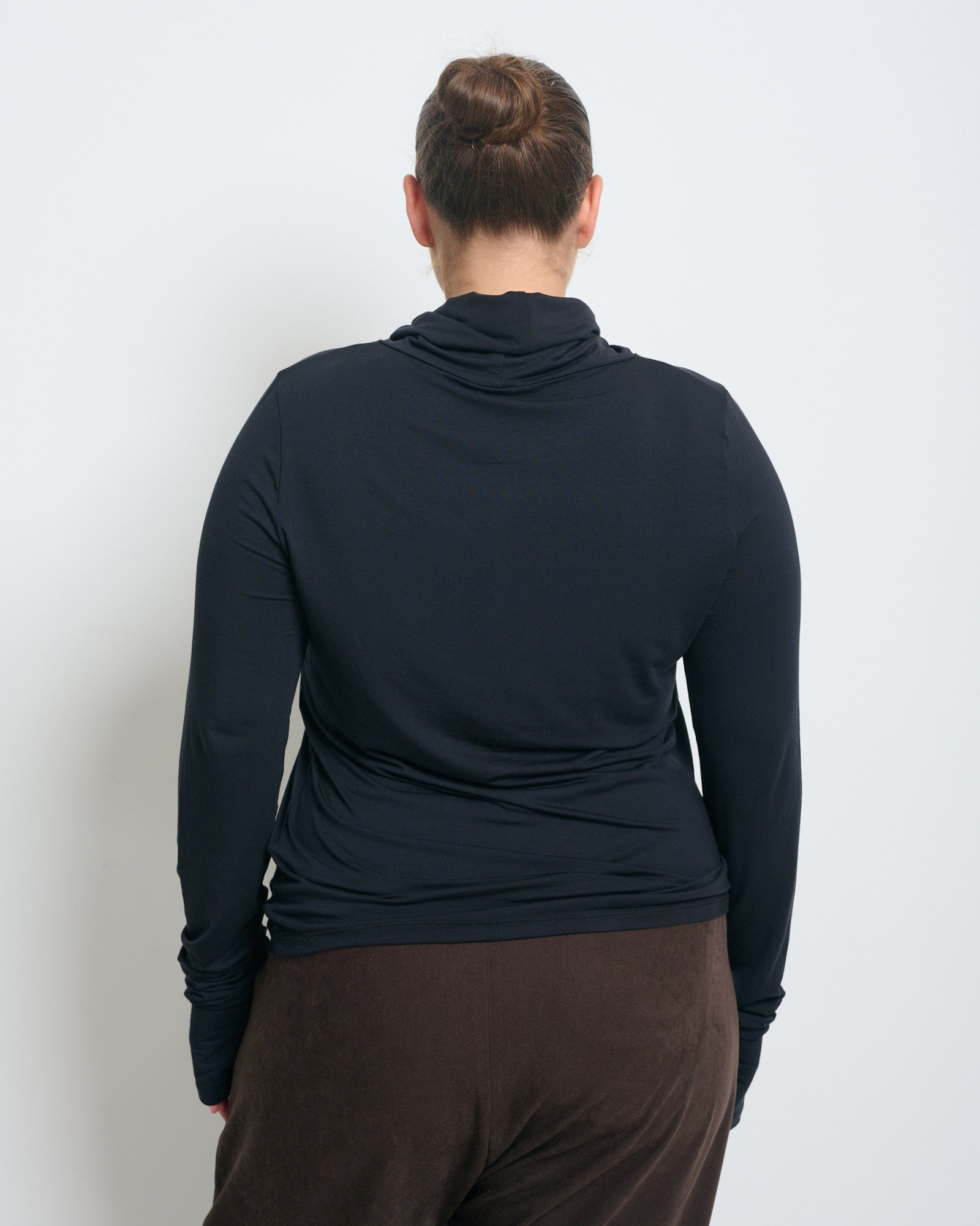 Linoy 2.0 Turtleneck Top Black
