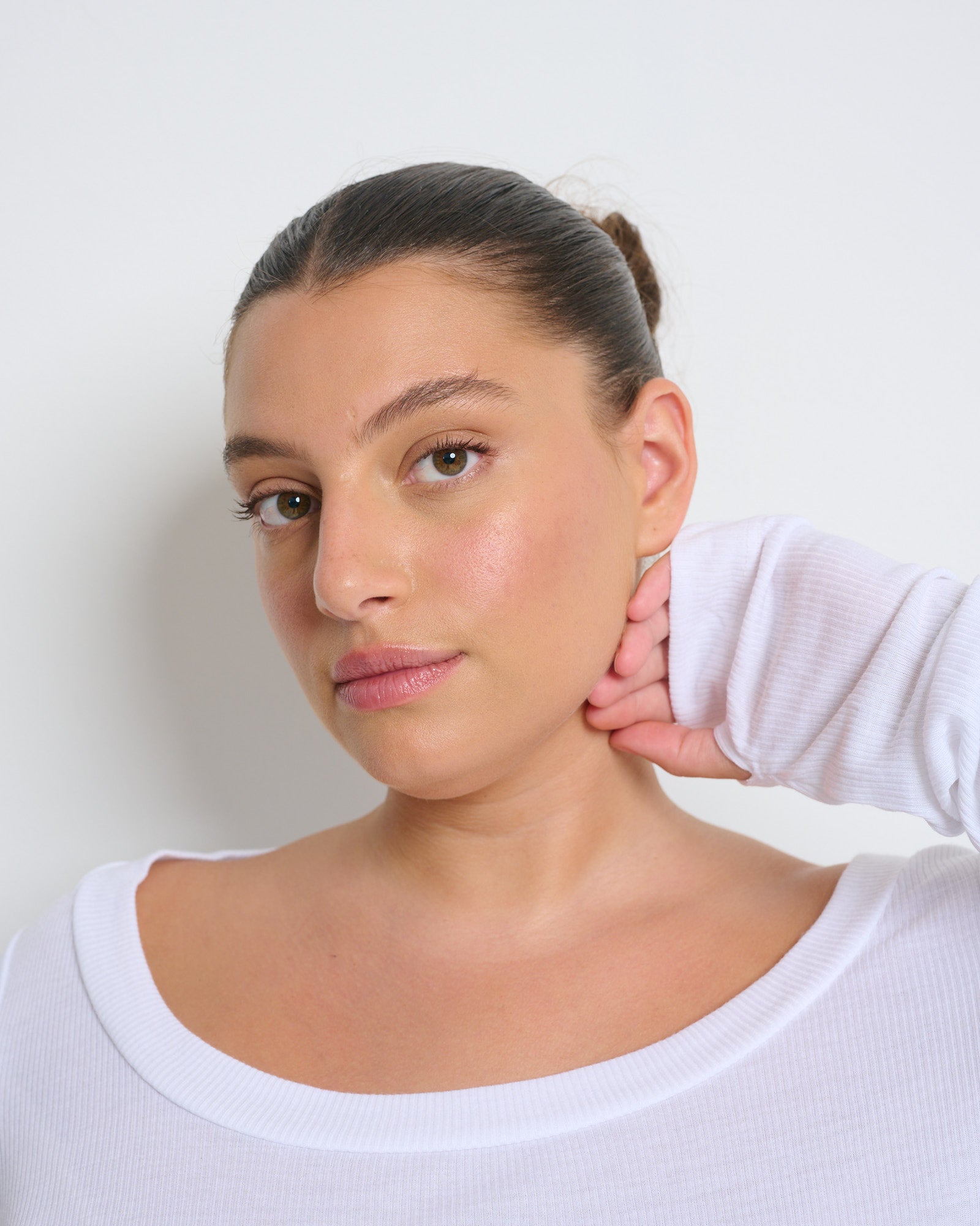 חולצת ליב לבן