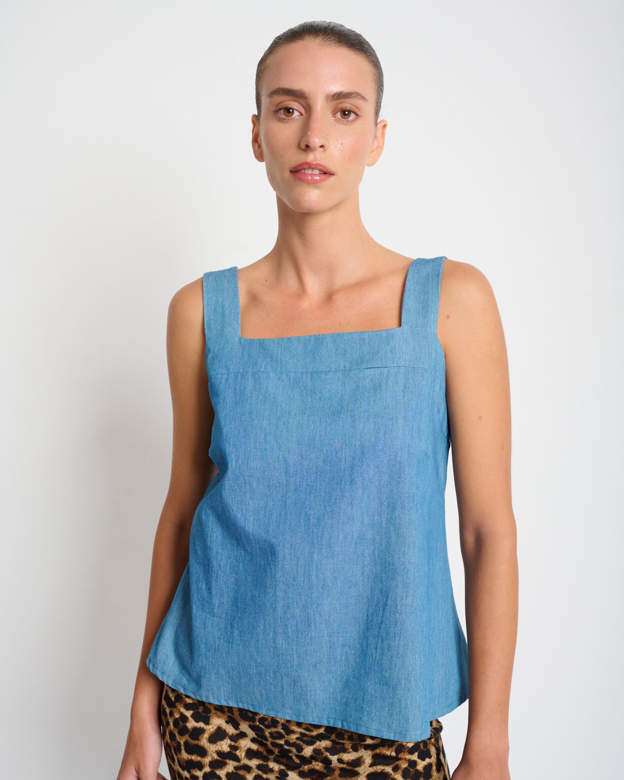 Mimi Top Denim