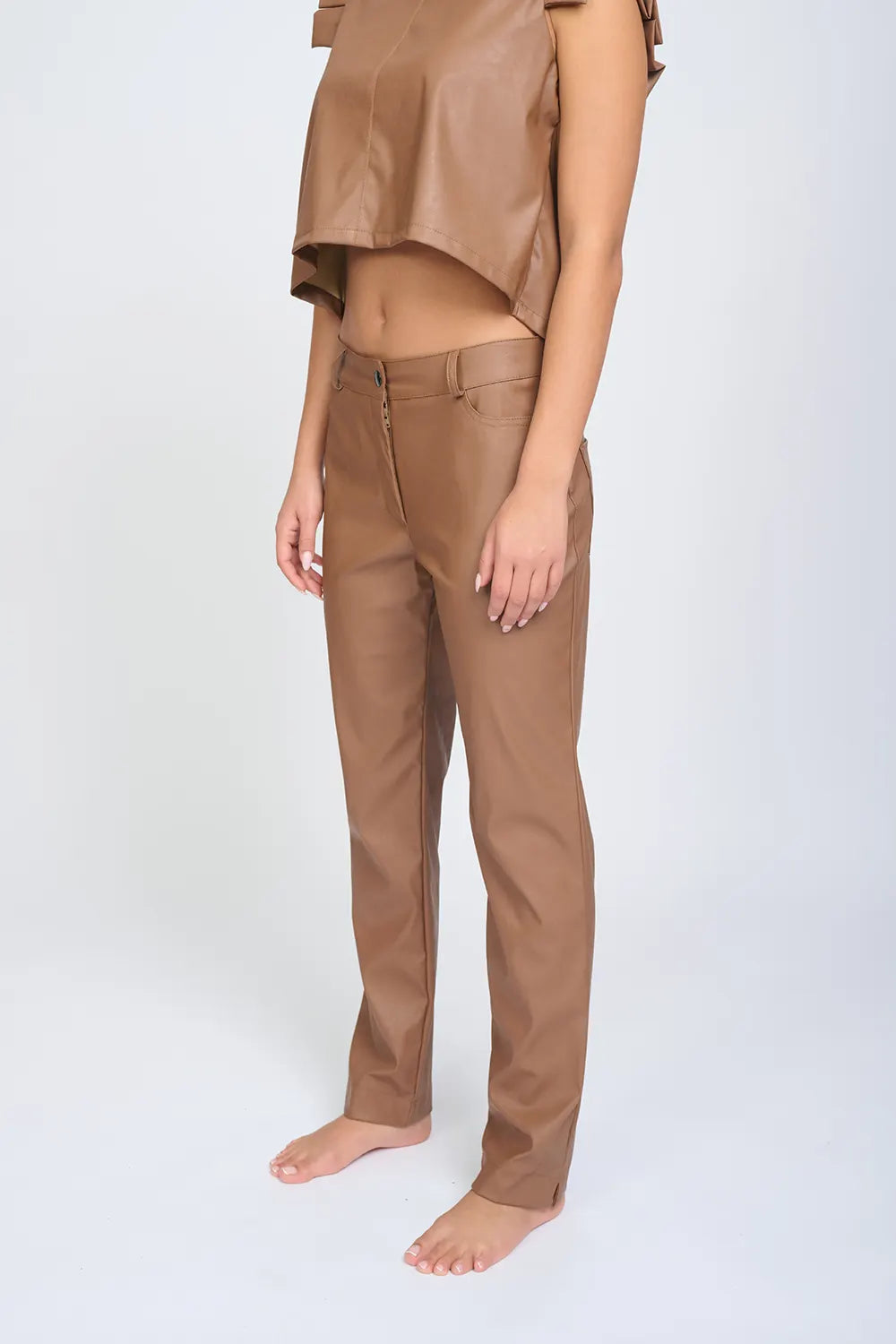 Ella Pants Mocha Brown