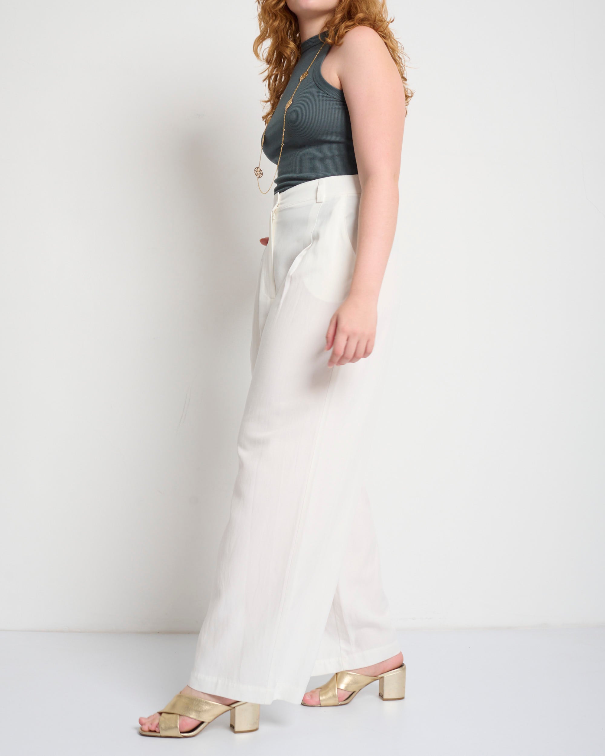 Bloom Pants White