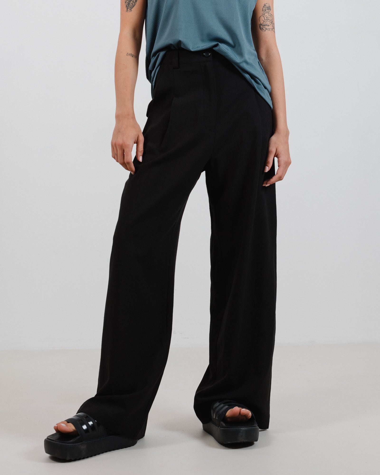 מכנסי בלום שחור