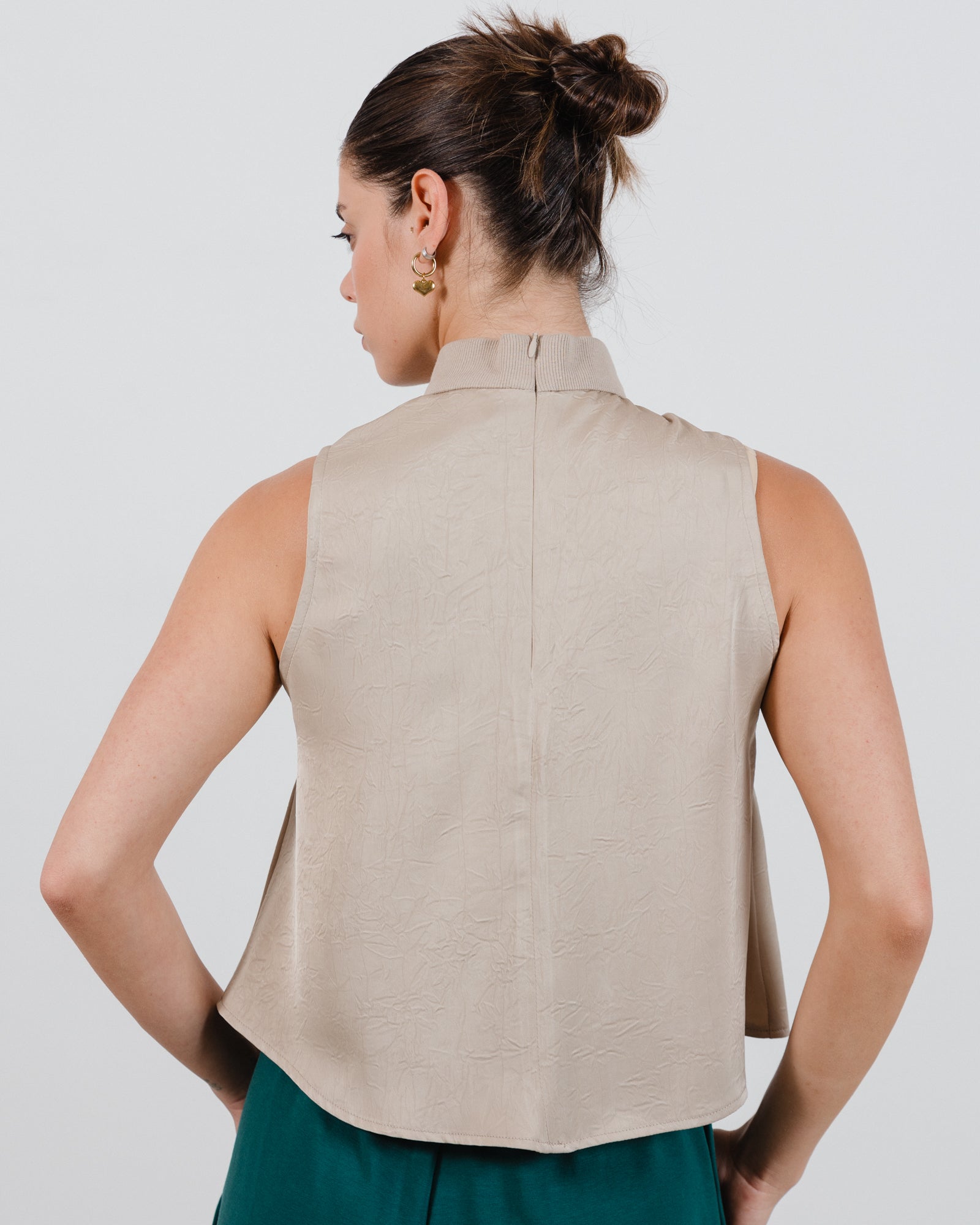 Helena Top Khaki