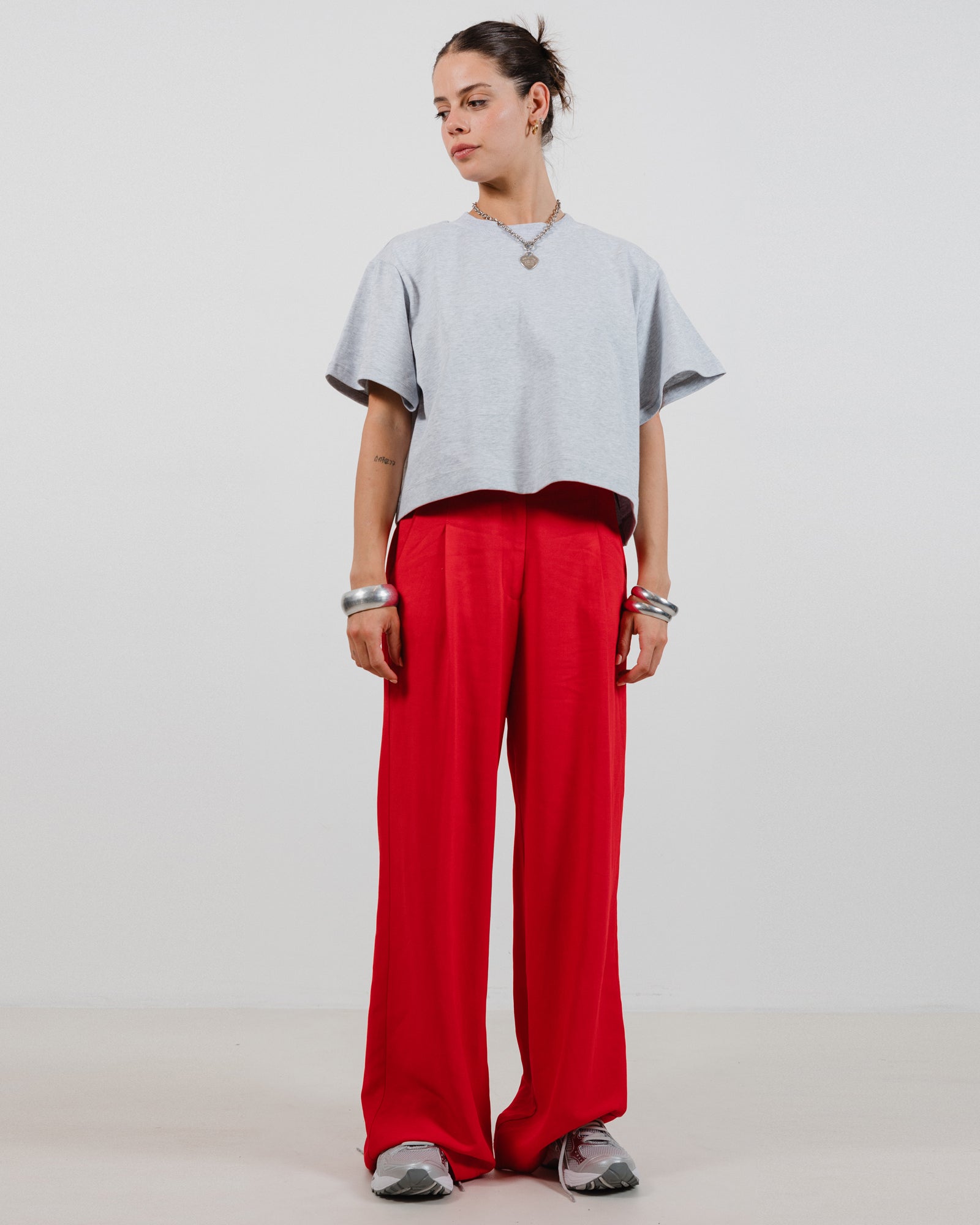 טי שירט רובי אפור