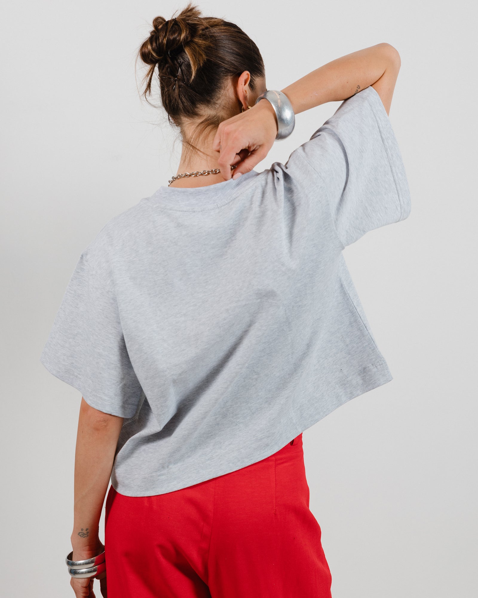 טי שירט רובי אפור