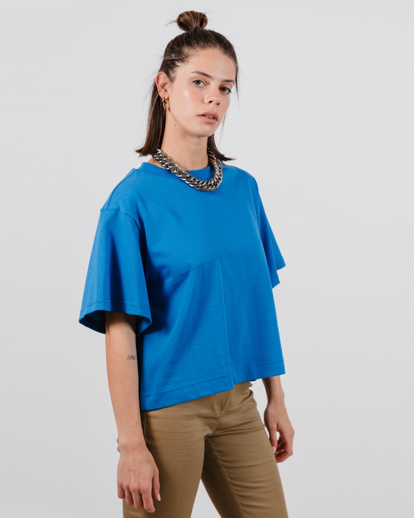 טי שירט רובי כחול