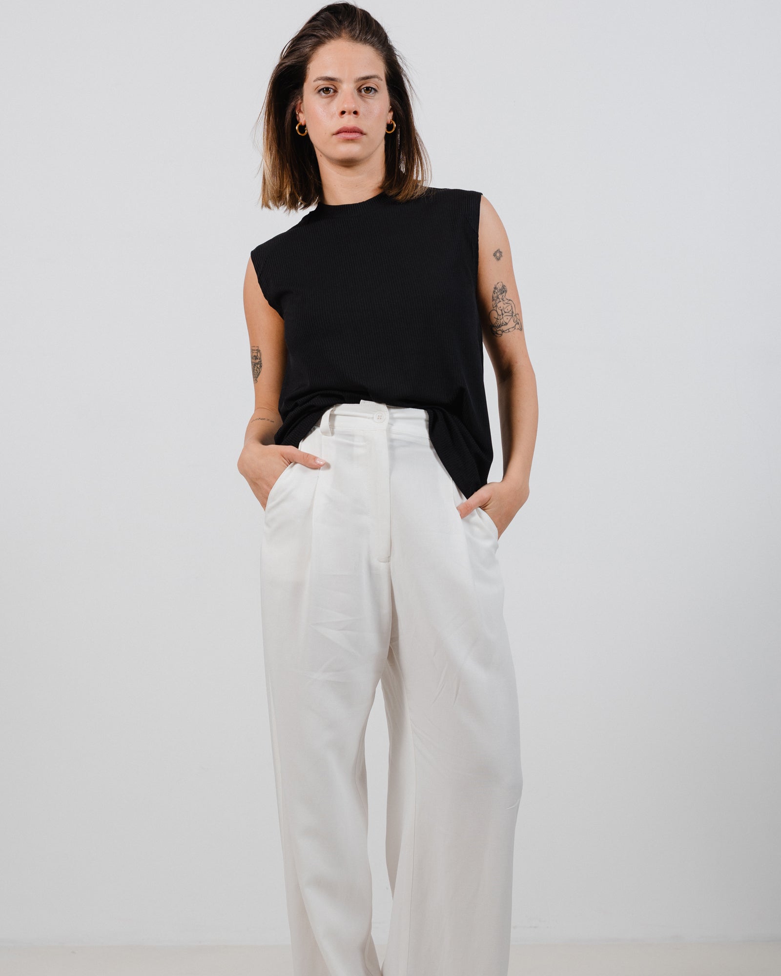 Bloom Pants White