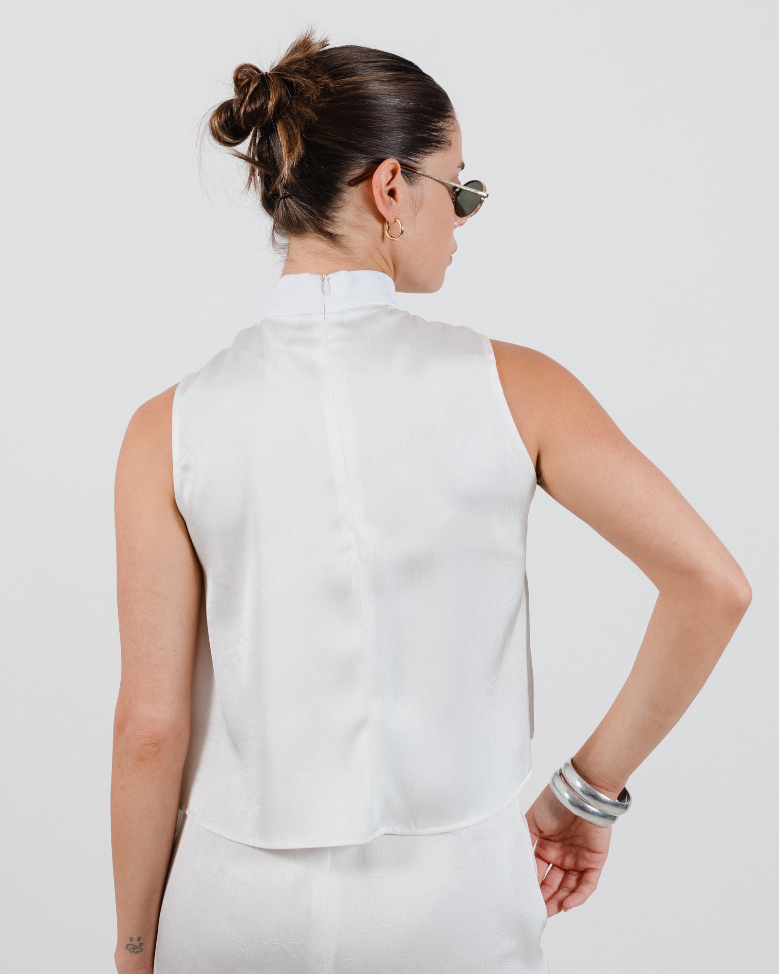 Helena Top White