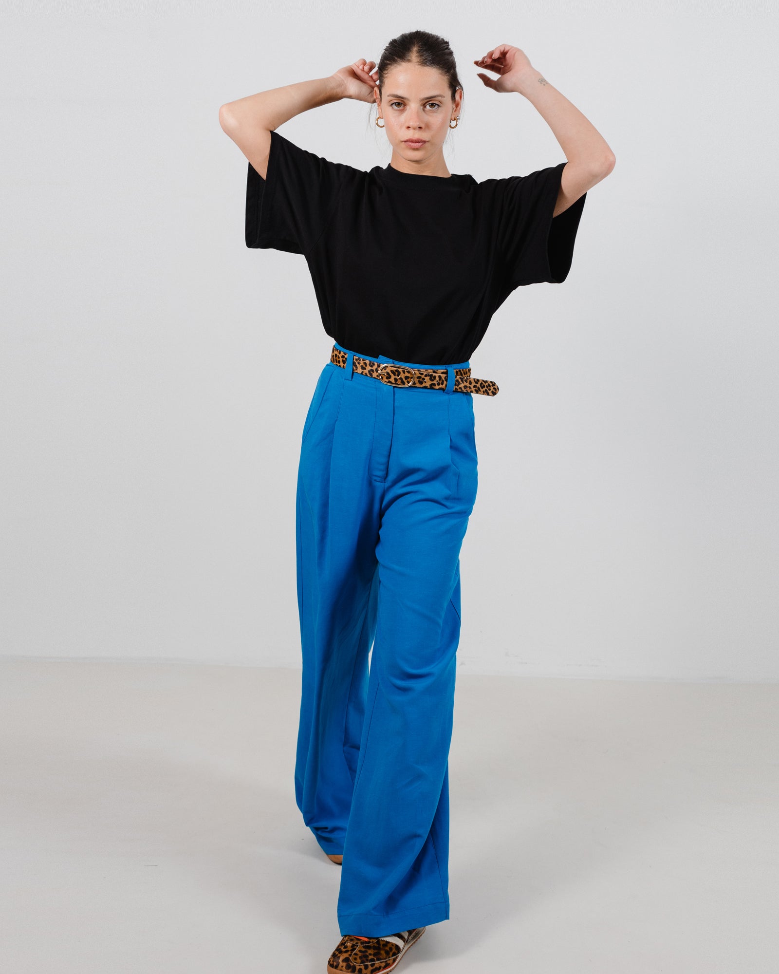 מכנסי בלום כחול רויאל