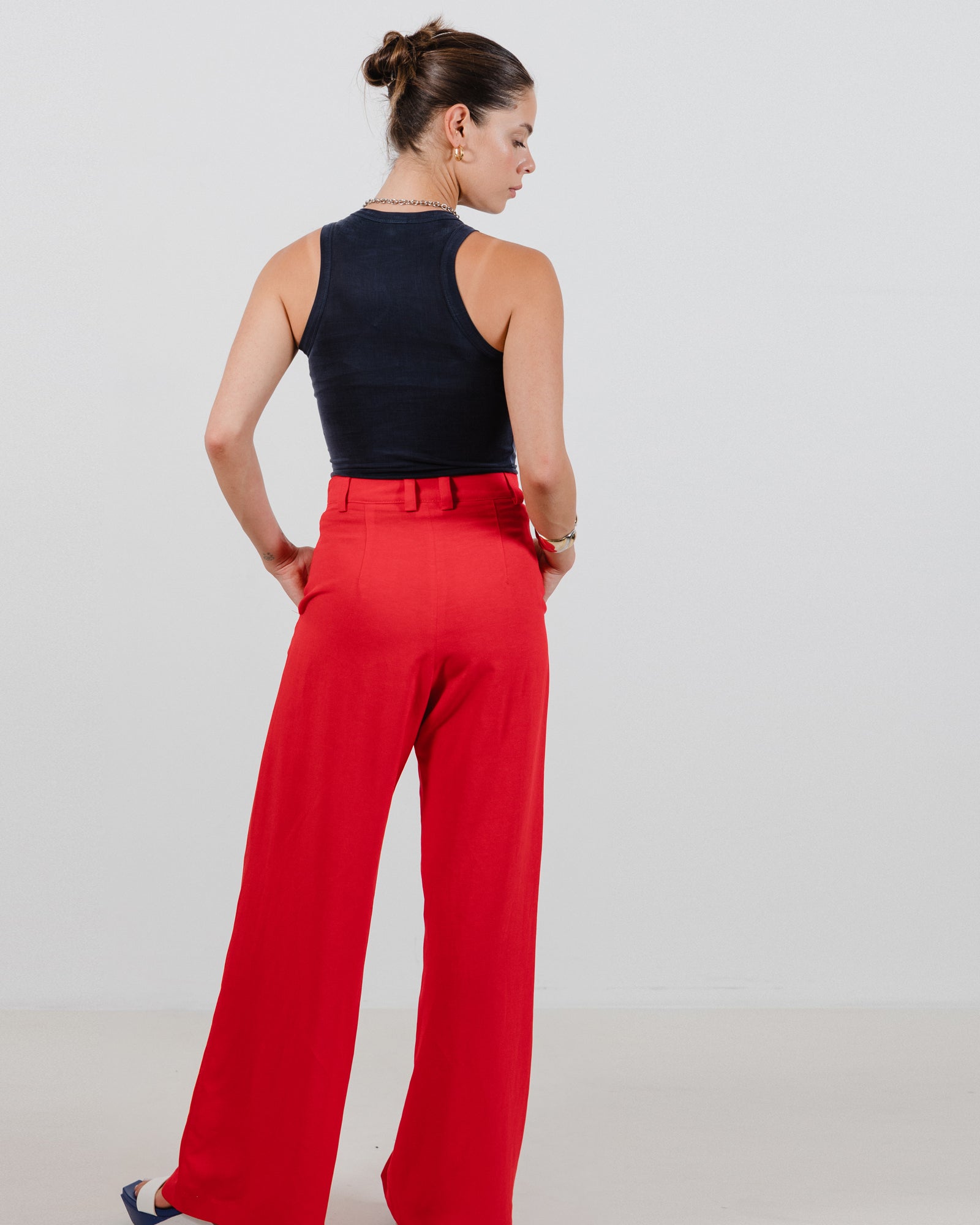 Bloom Pants Red