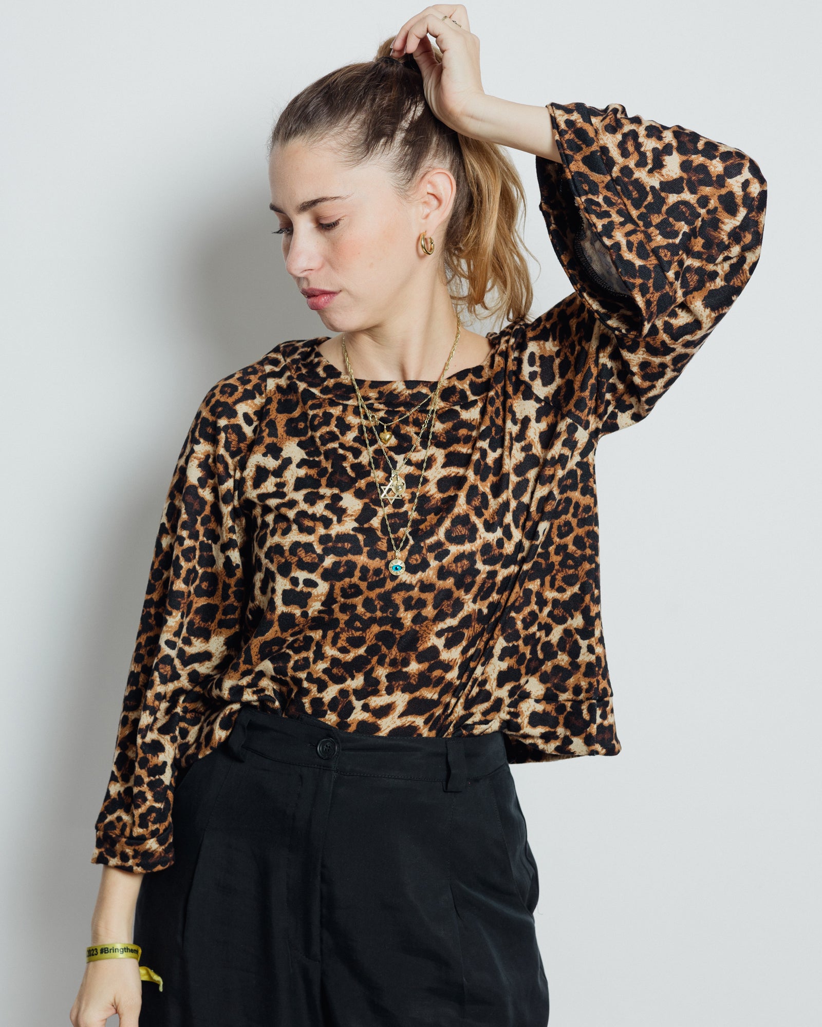 Lili Top Leopard