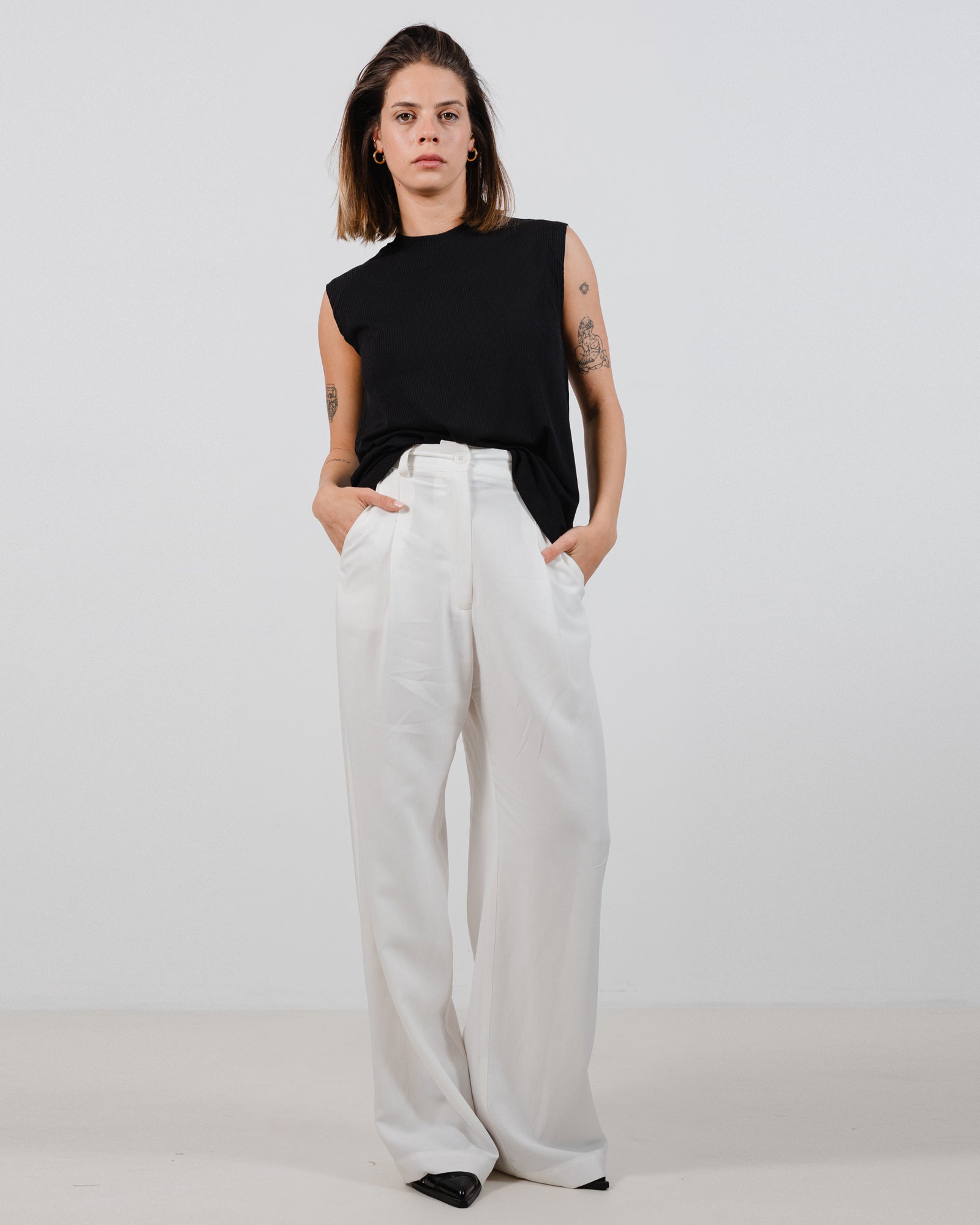 גופיית טוני ריב שחור