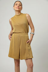Haley Shorts Mustard