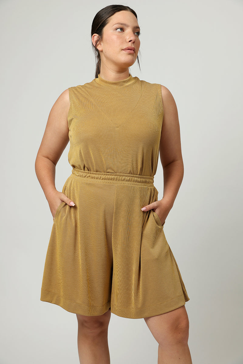Haley Shorts Mustard