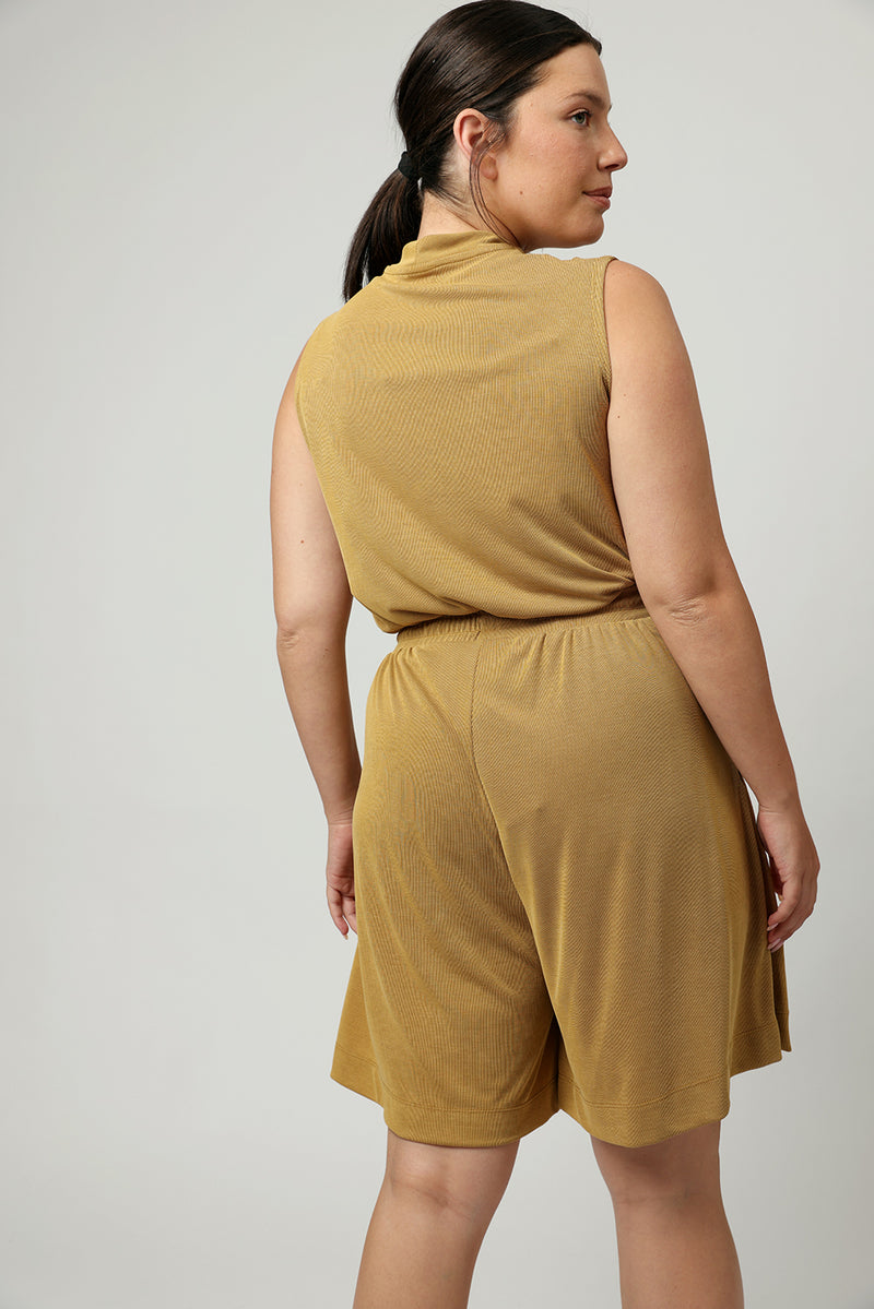 Haley Shorts Mustard