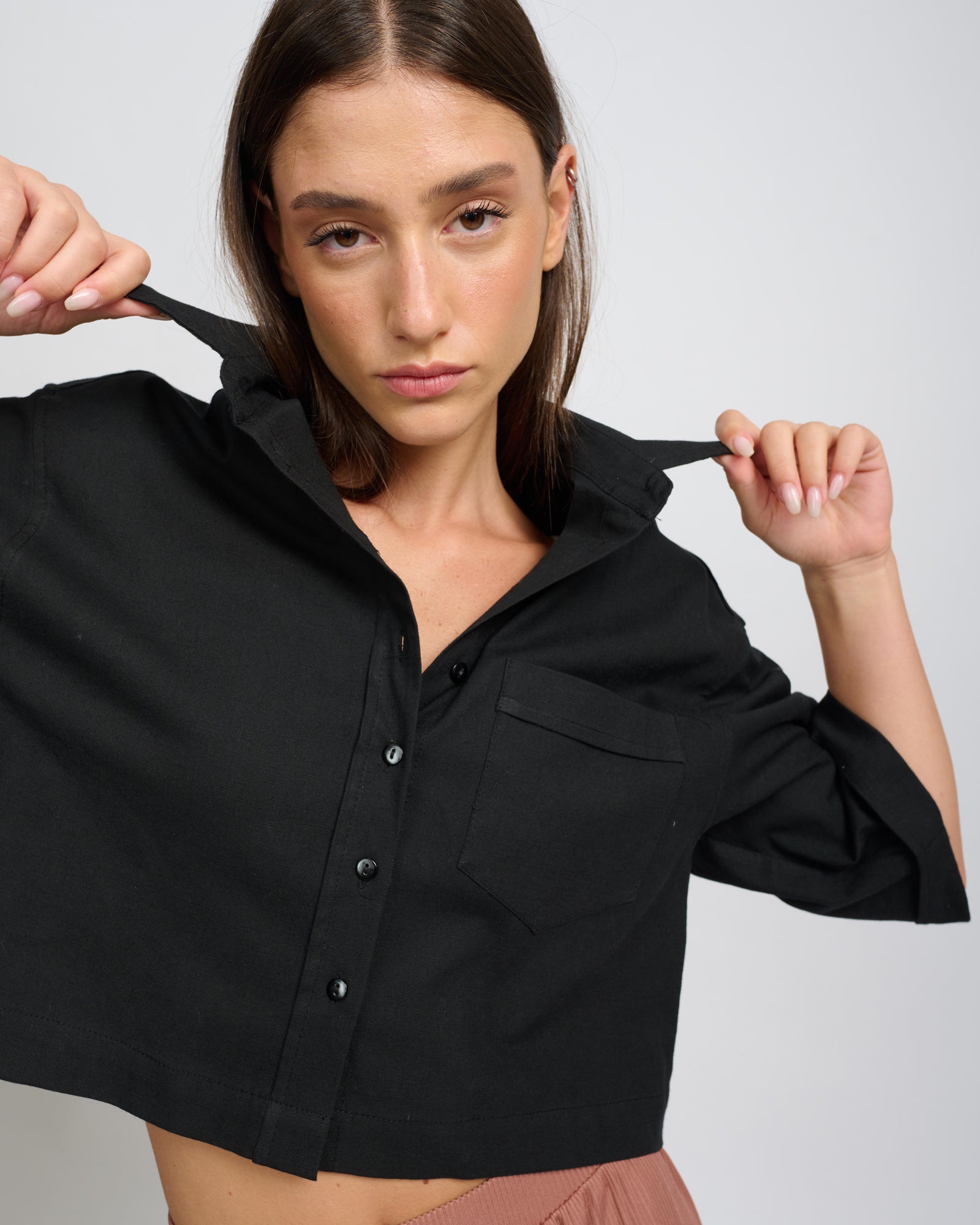 Esther Shirt Black