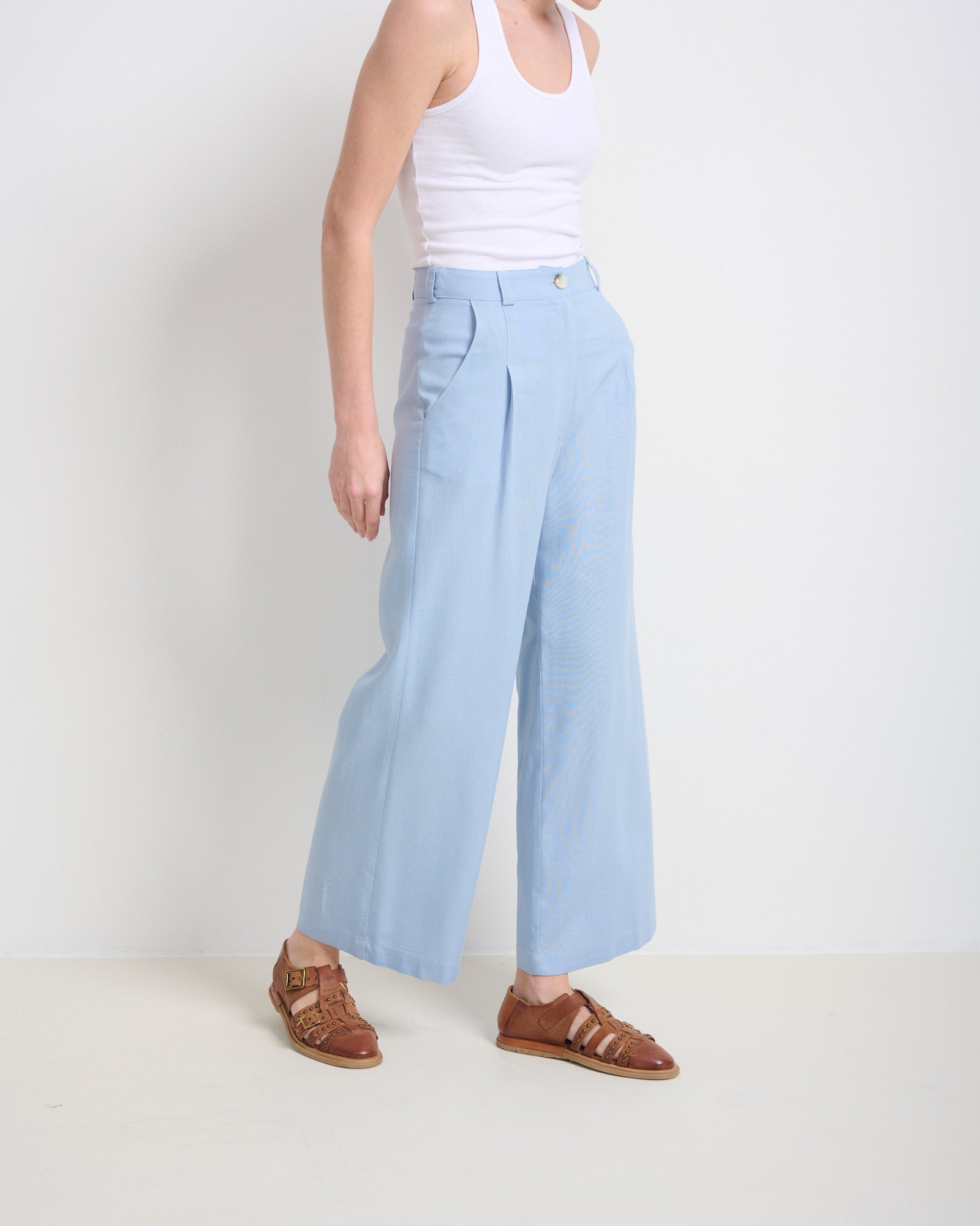 Caroline Pants Light Blue