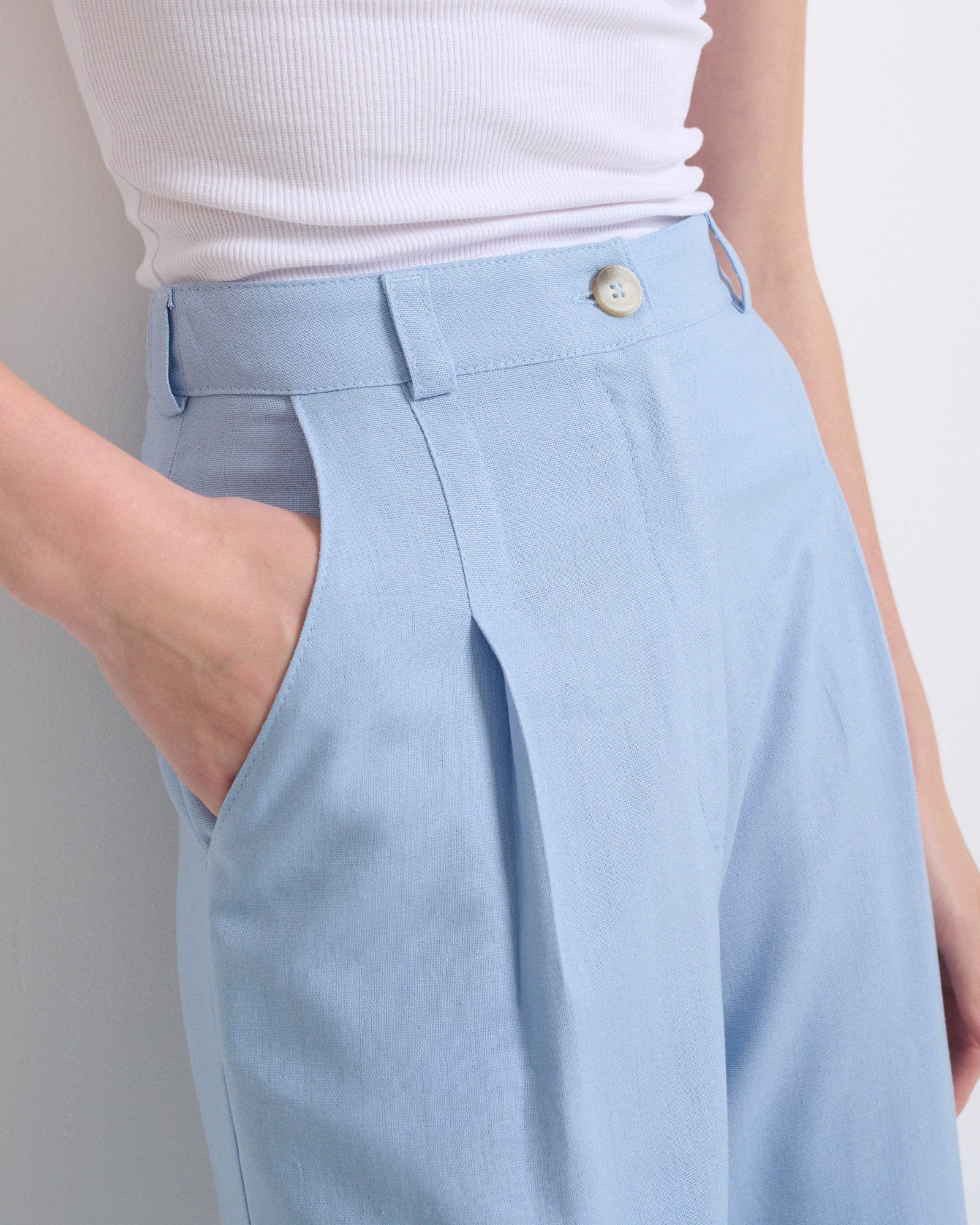 Caroline Pants Light Blue