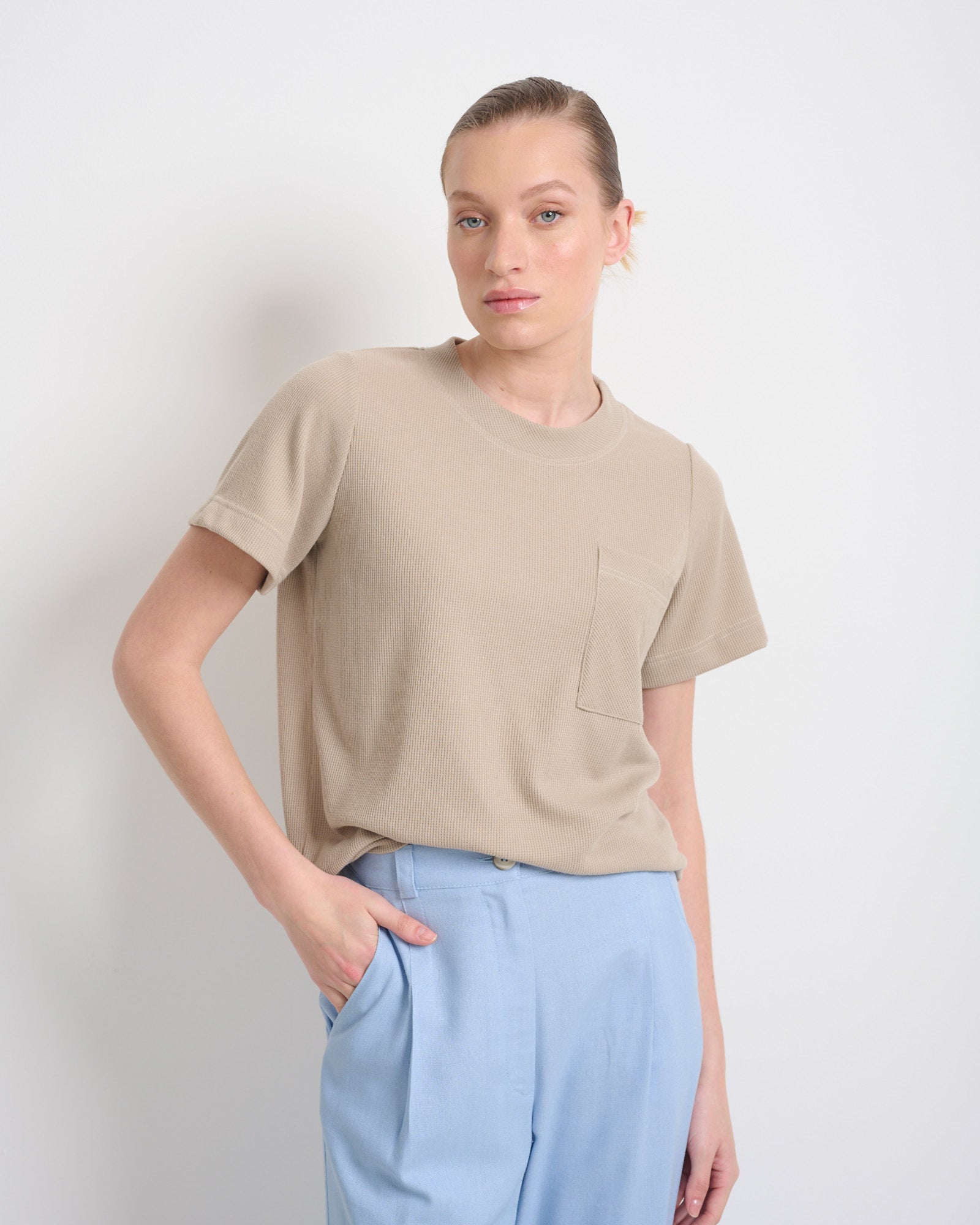 Desi T Shirt Beige