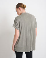 Lola Top Olive Grey