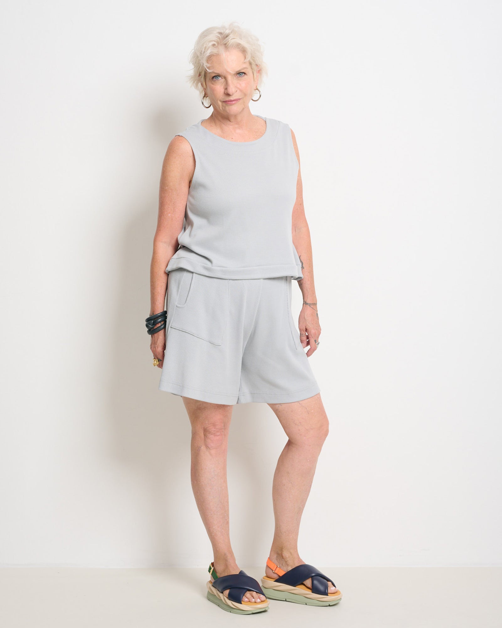 Shoshanna Shorts Light Grey