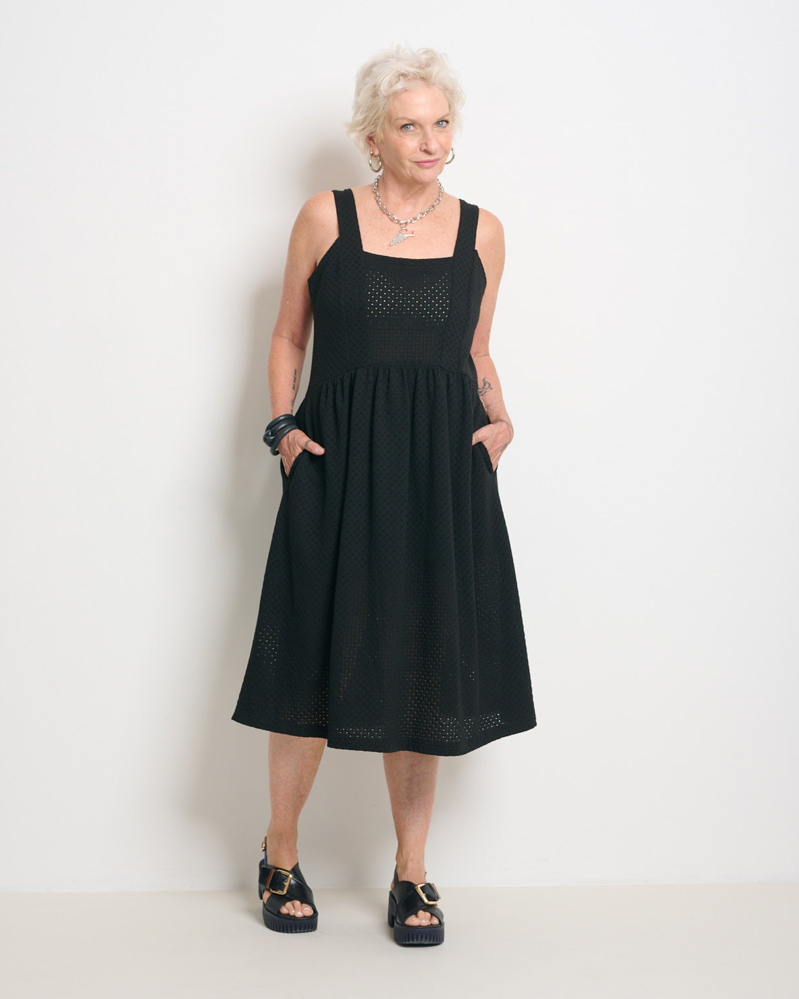 Tad Dress Black