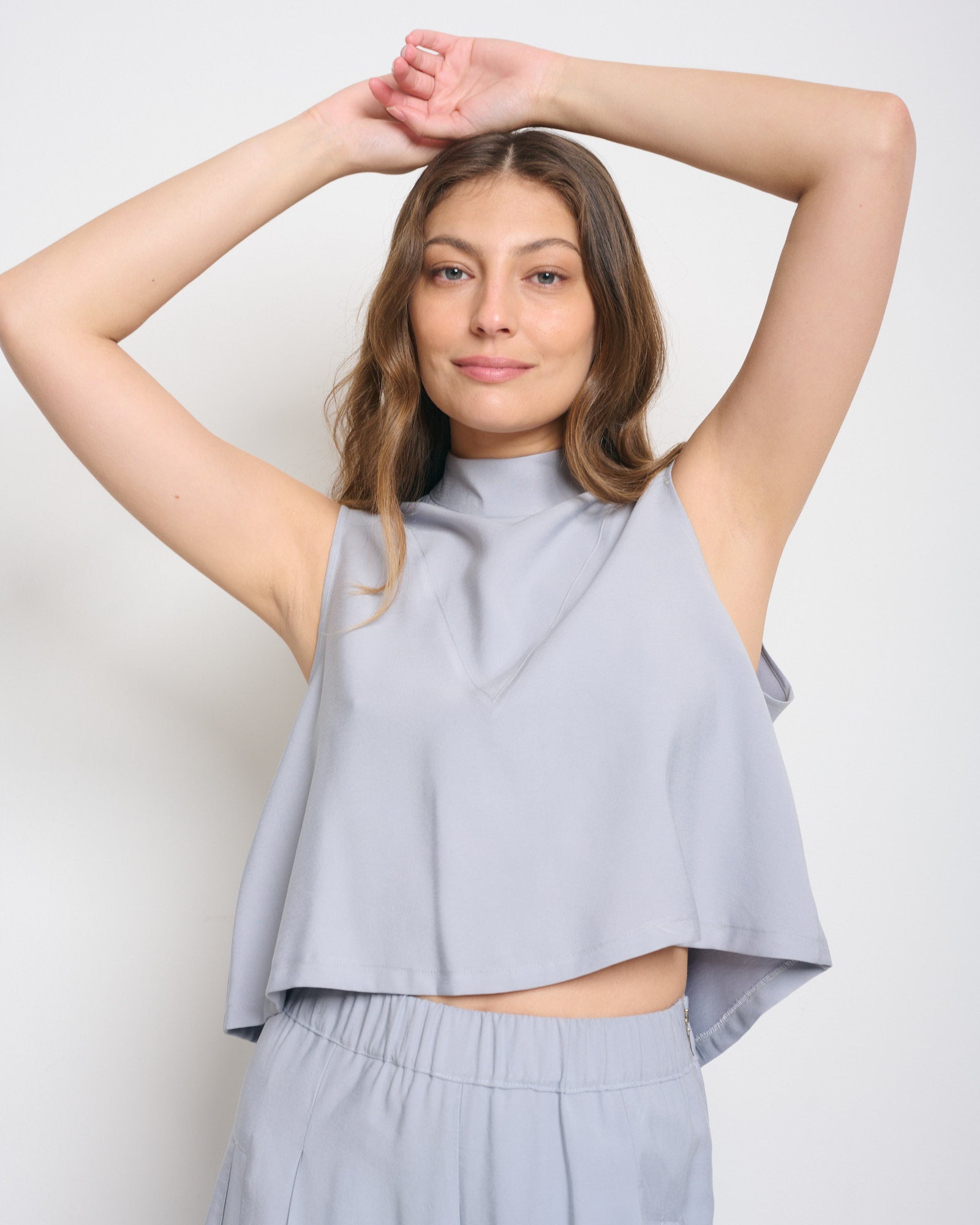 Loreen Top Light Grey