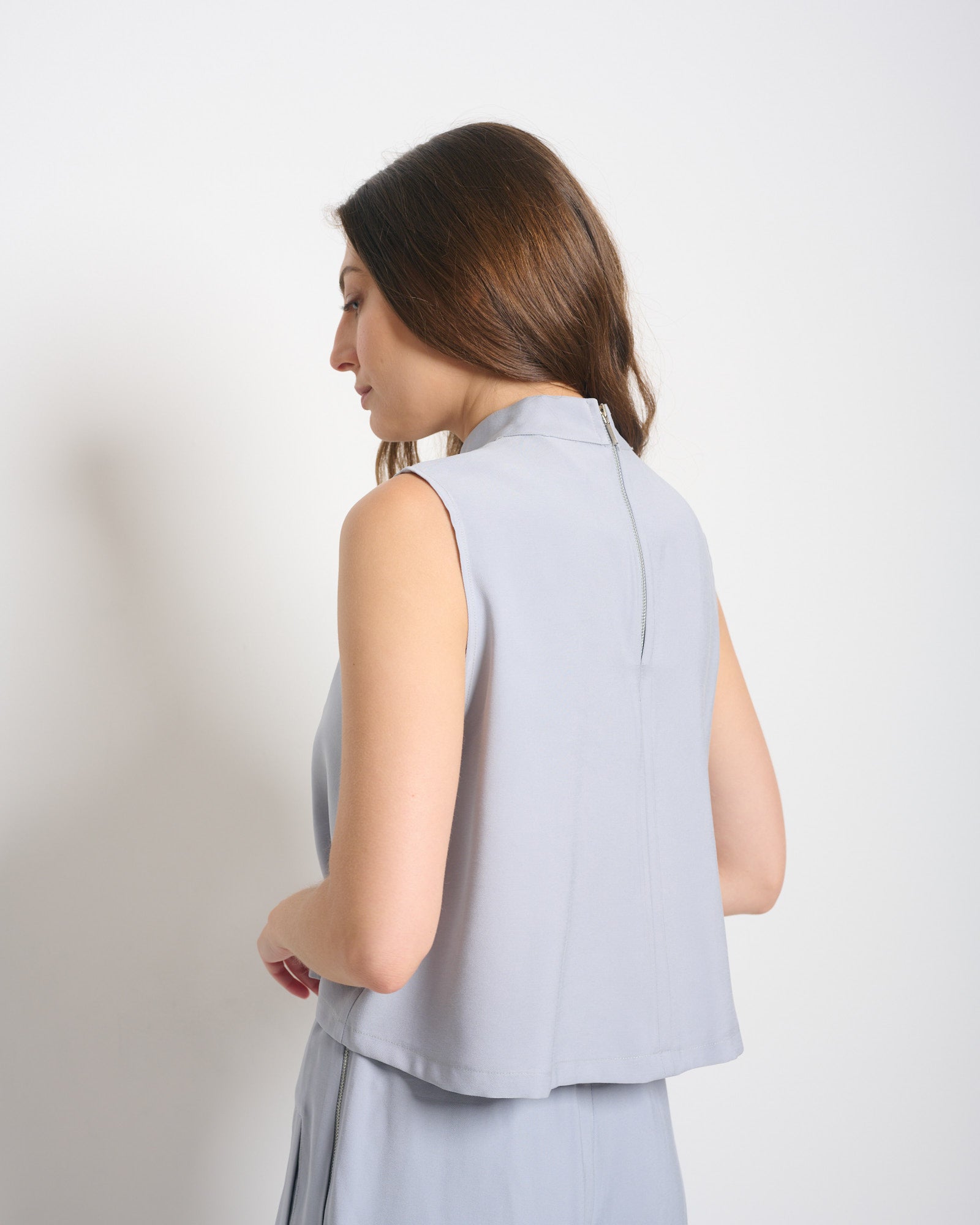 Loreen Top Light Grey