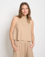 Haley Tank Top Beige