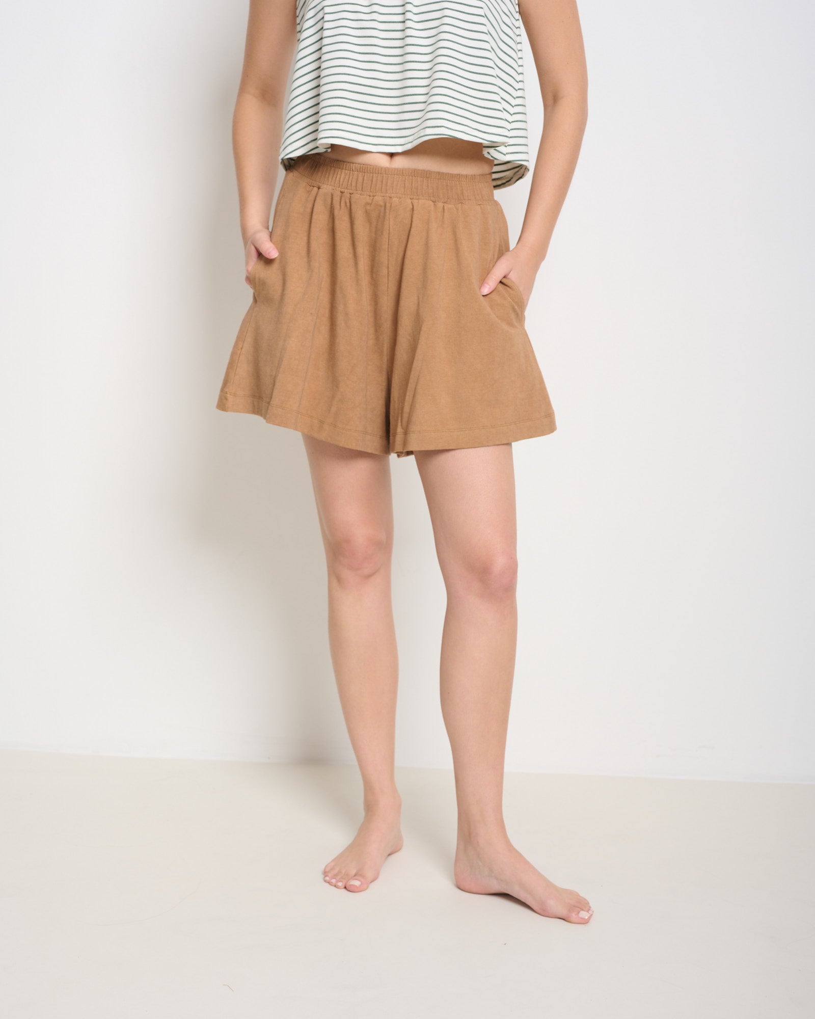 Elijah Shorts Brown