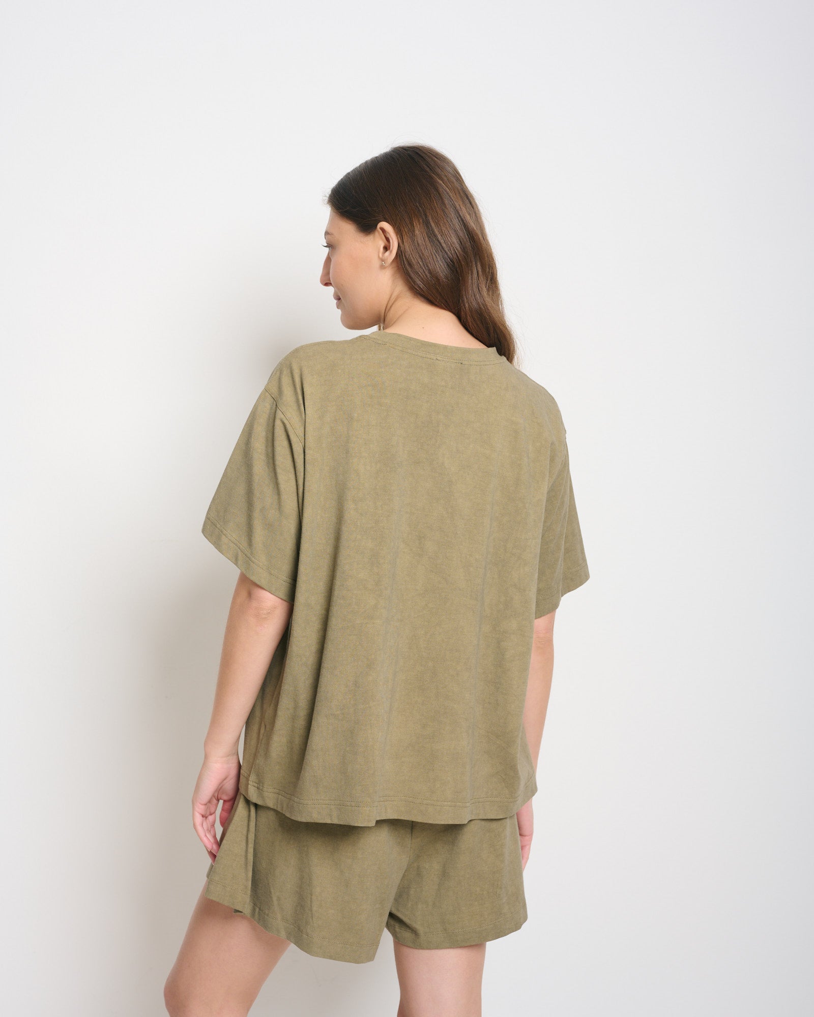 Elijah T Shirt Olive Green