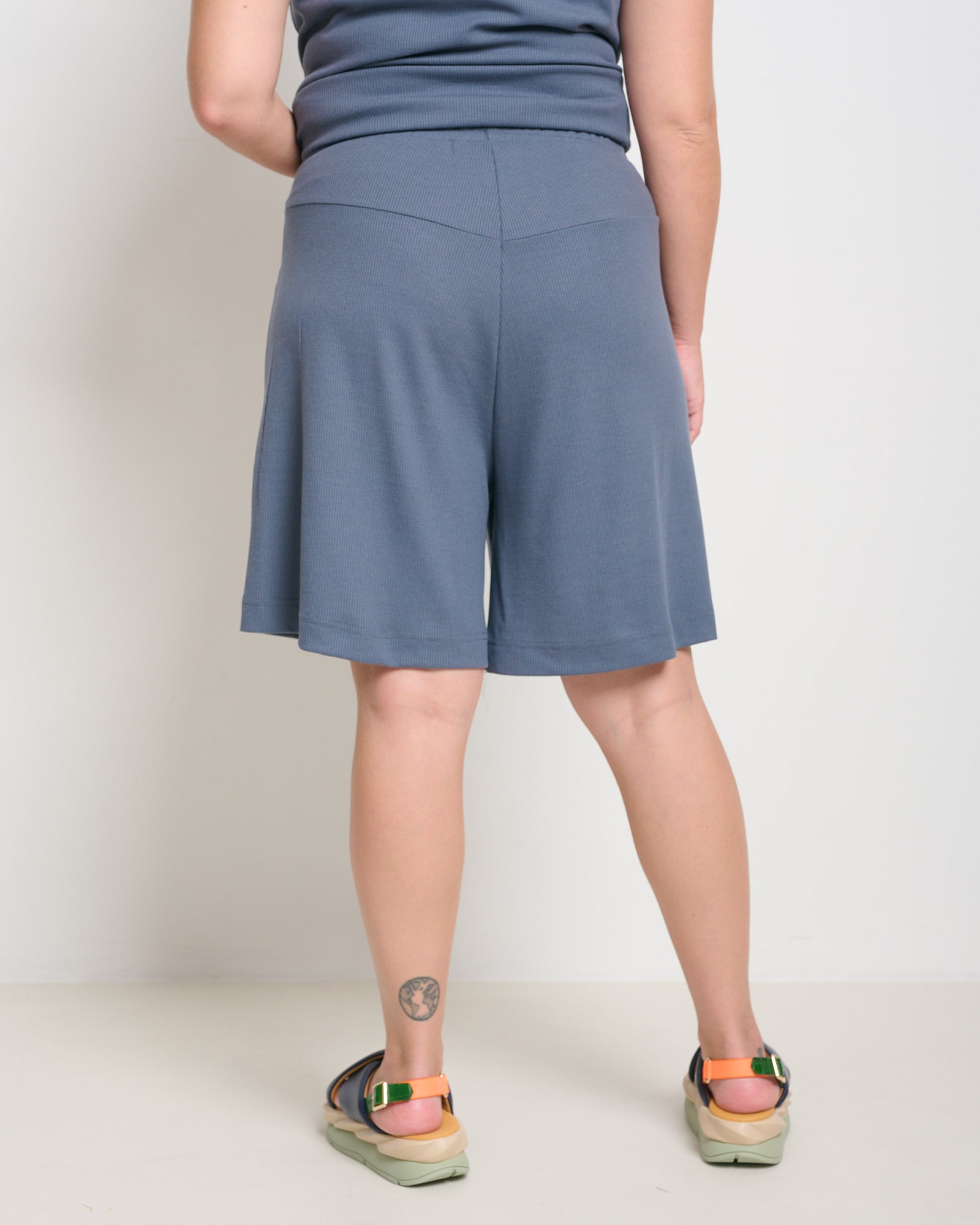 Shoshanna Shorts Steel Grey