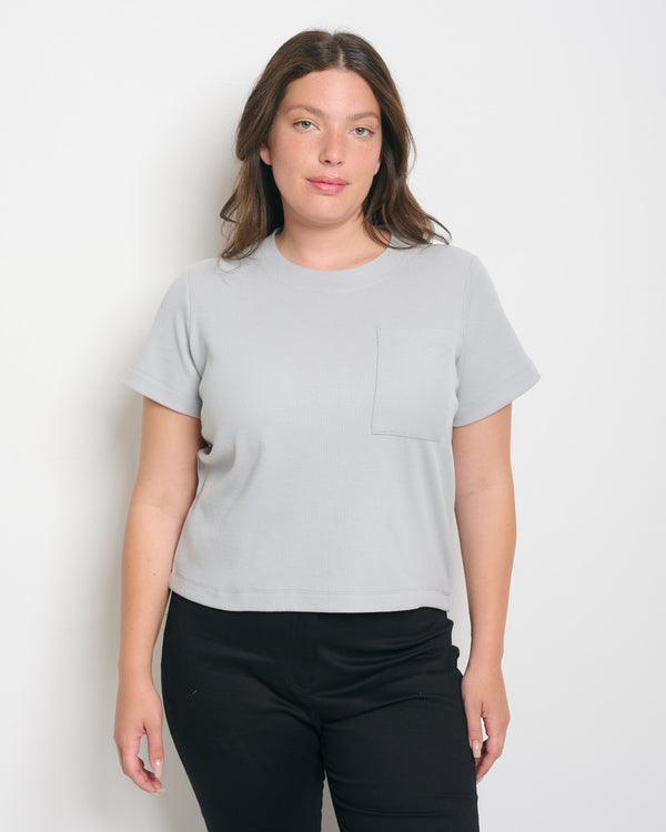 Desi T Shirt Light Grey