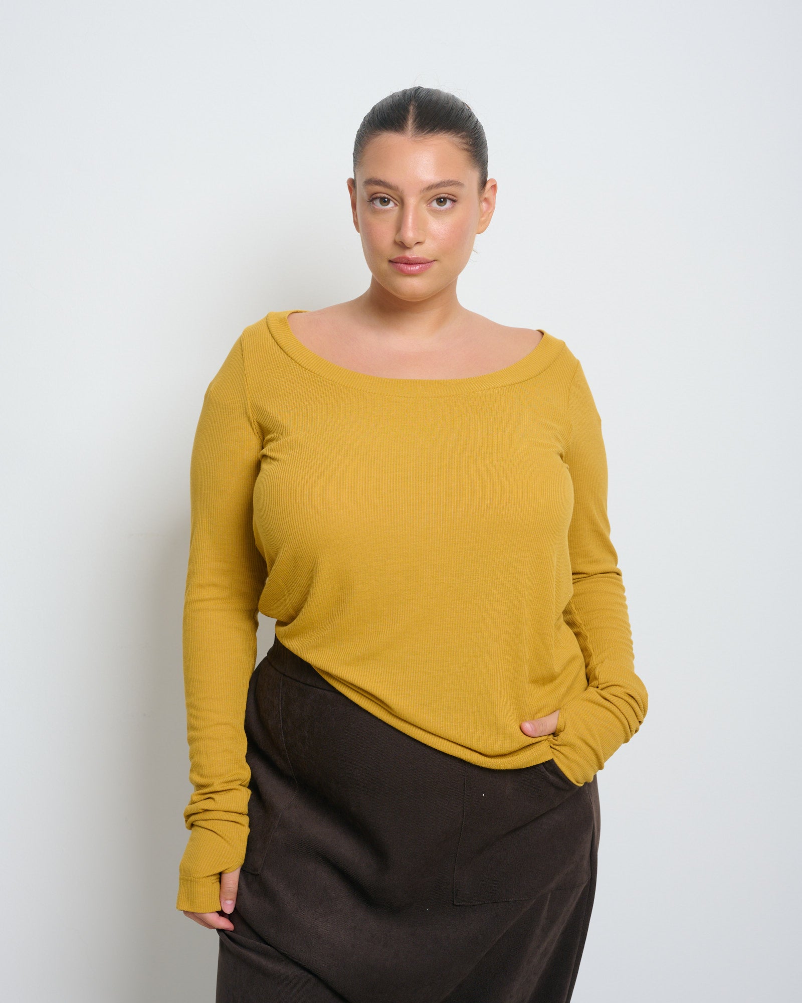 Liv Top Mustard