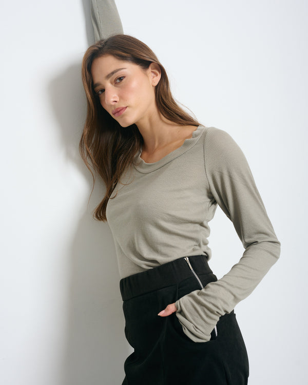 Liv Top Stone Grey