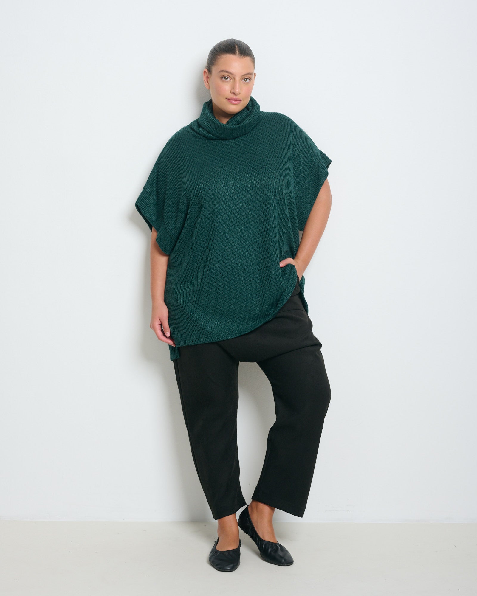 Amelia Top Green