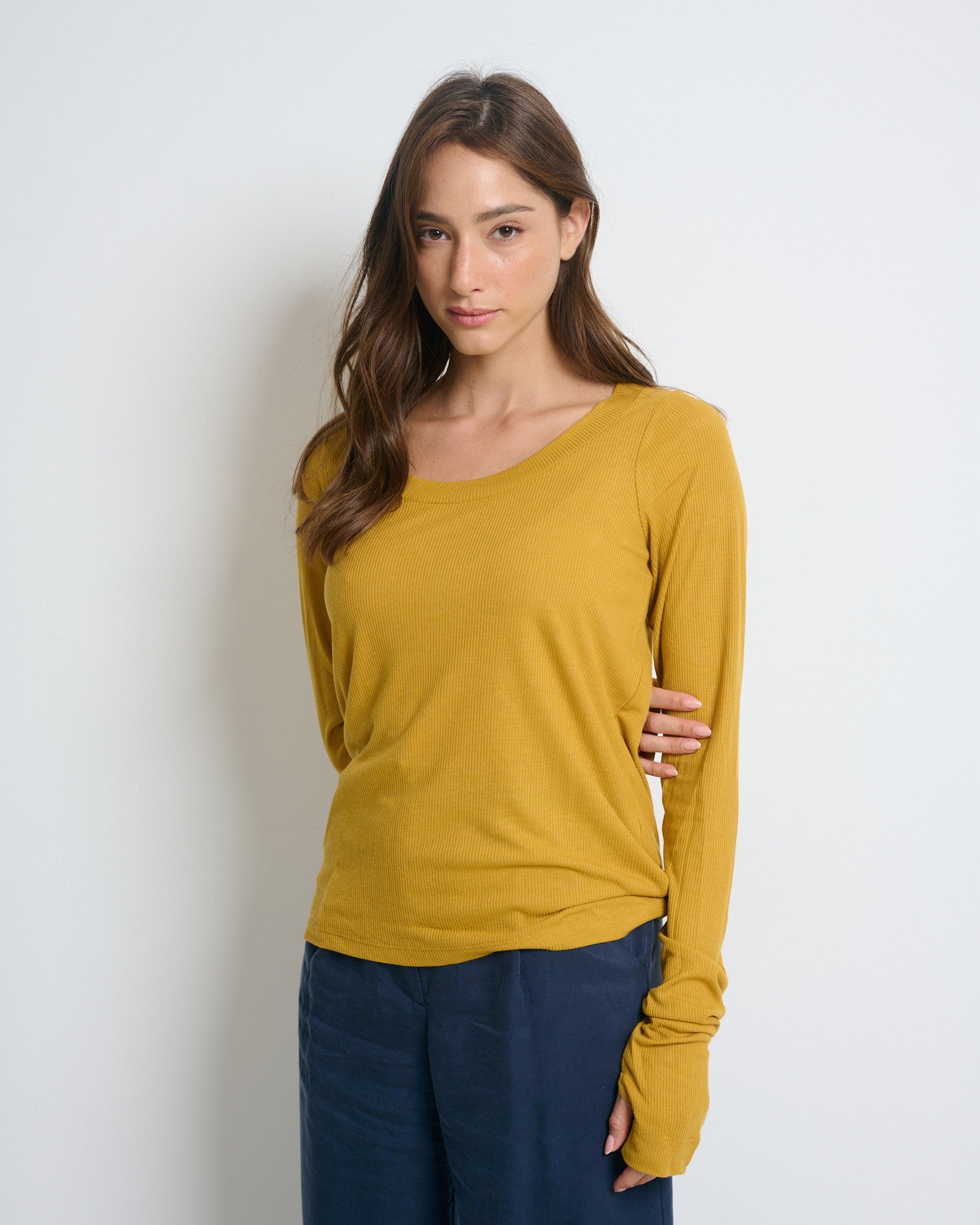 Liv Top Mustard