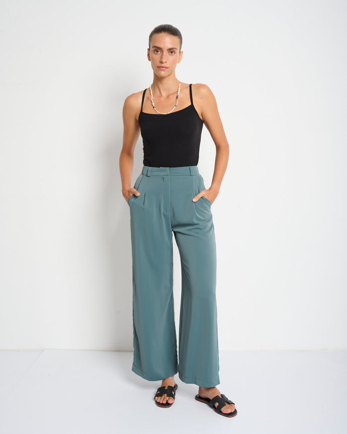 Sample Bloom Pants Sage One Piece
