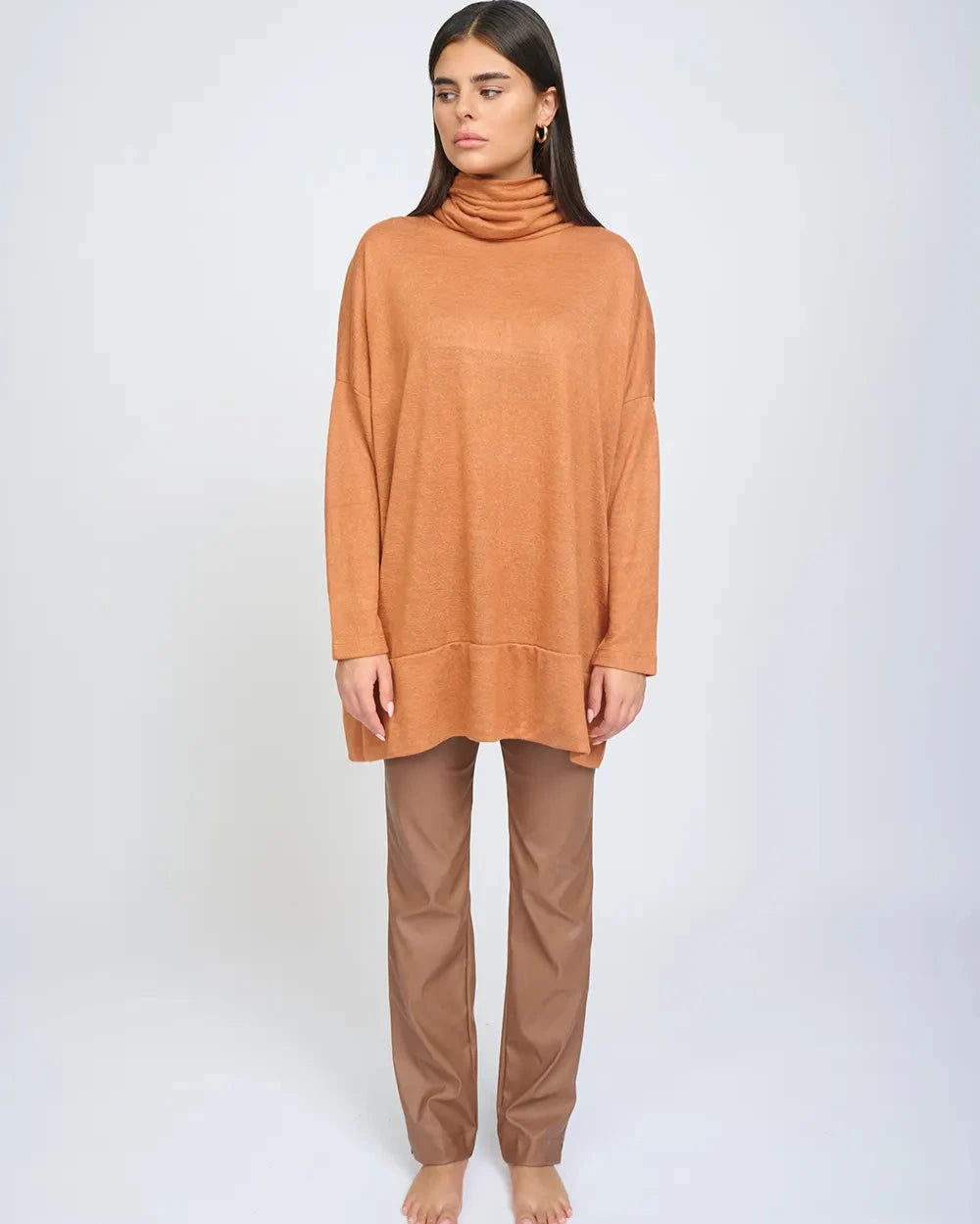 Margaret Turtleneck Brick