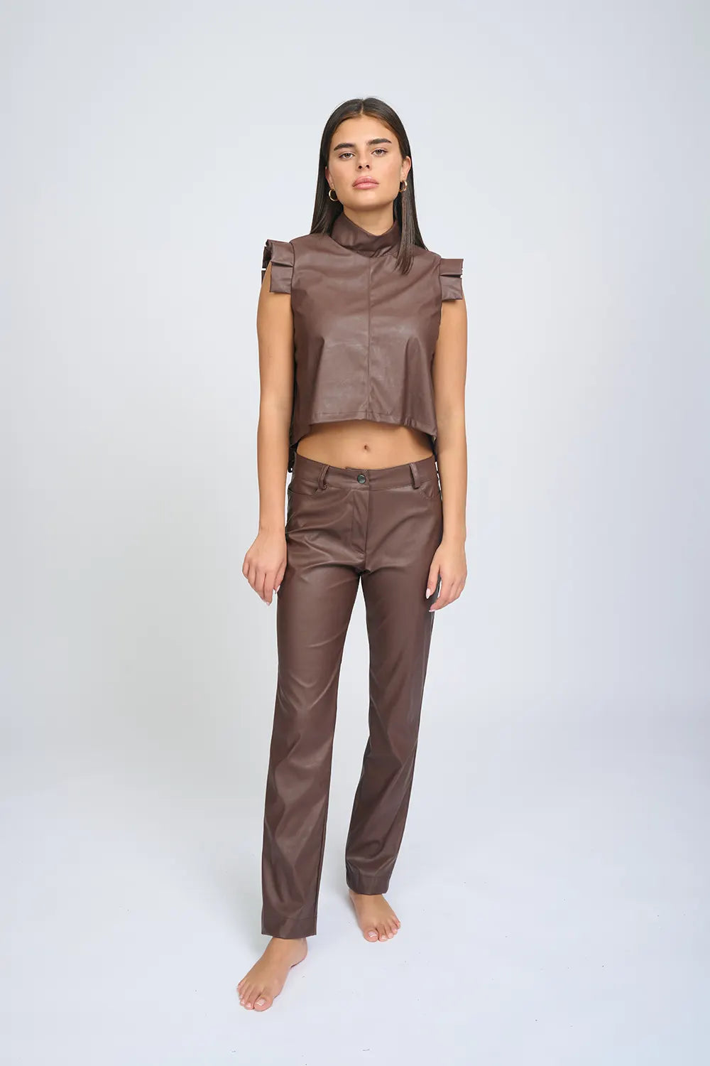 Ella Pants Chocolate Brown