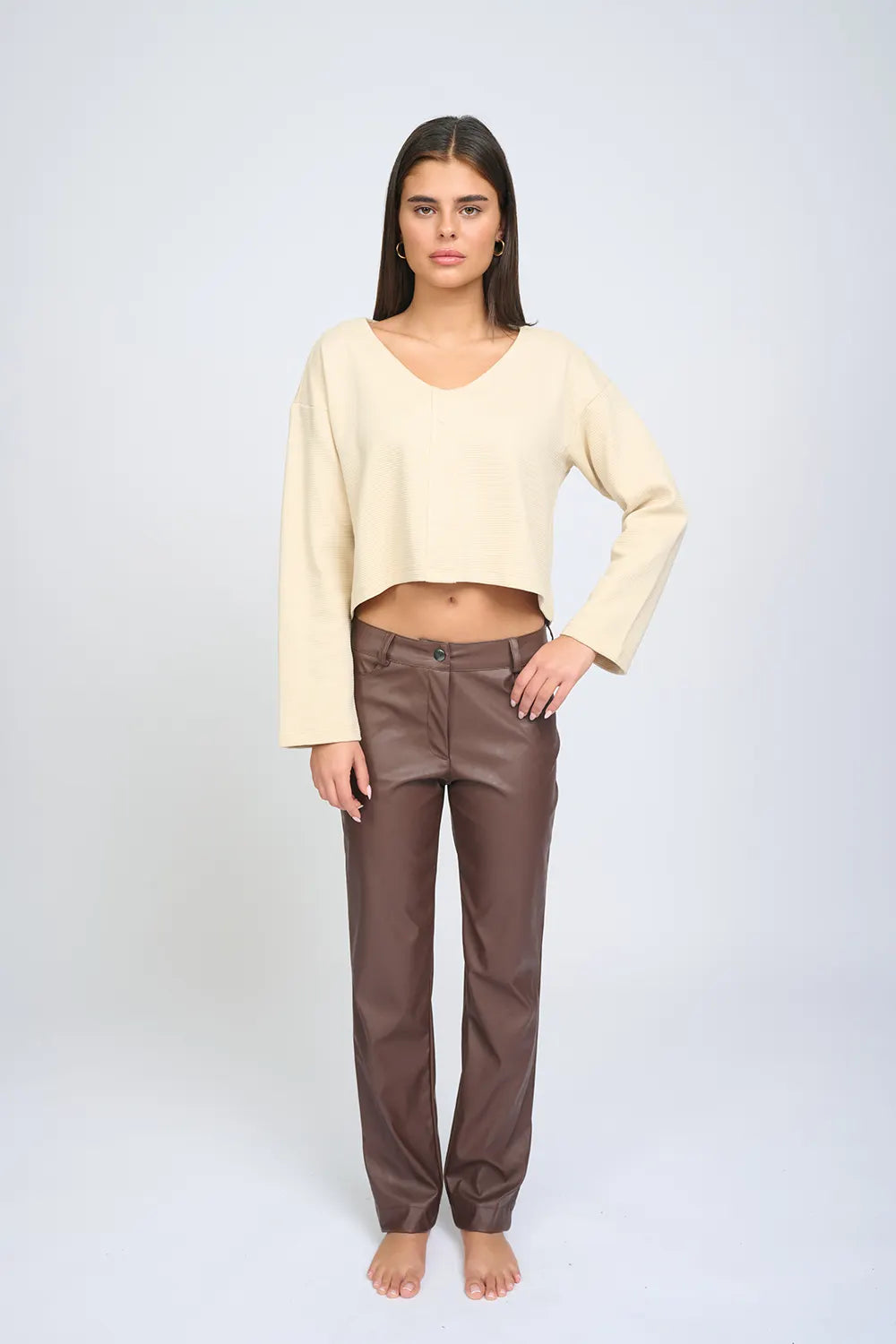 Ella Pants Chocolate Brown