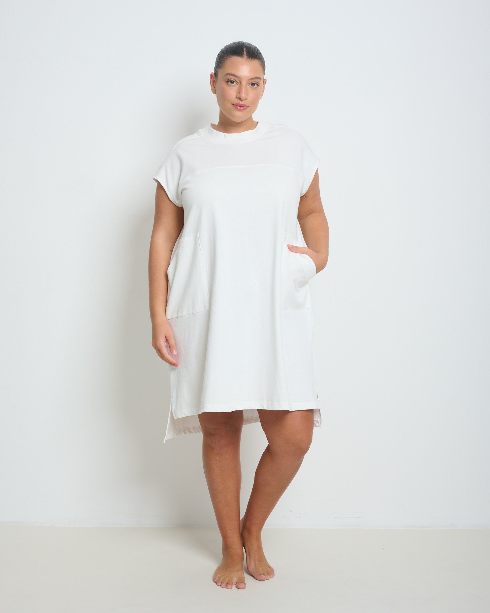 Parker Dress White